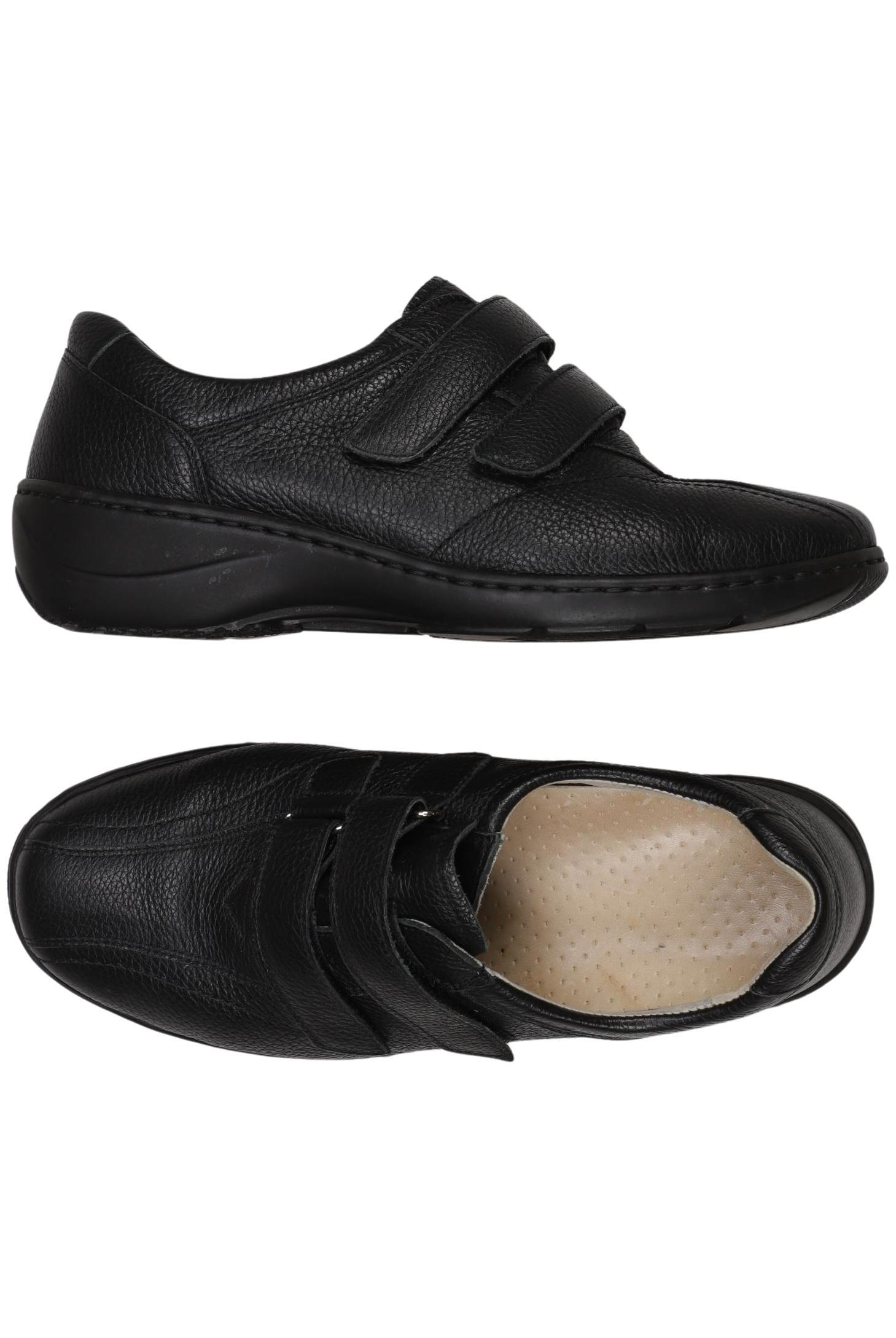 

waldläufer Damen Halbschuh, schwarz, Gr. 4.5