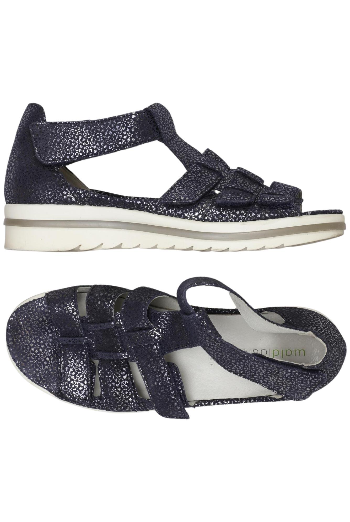 

waldläufer Damen Sandale, blau, Gr. 5