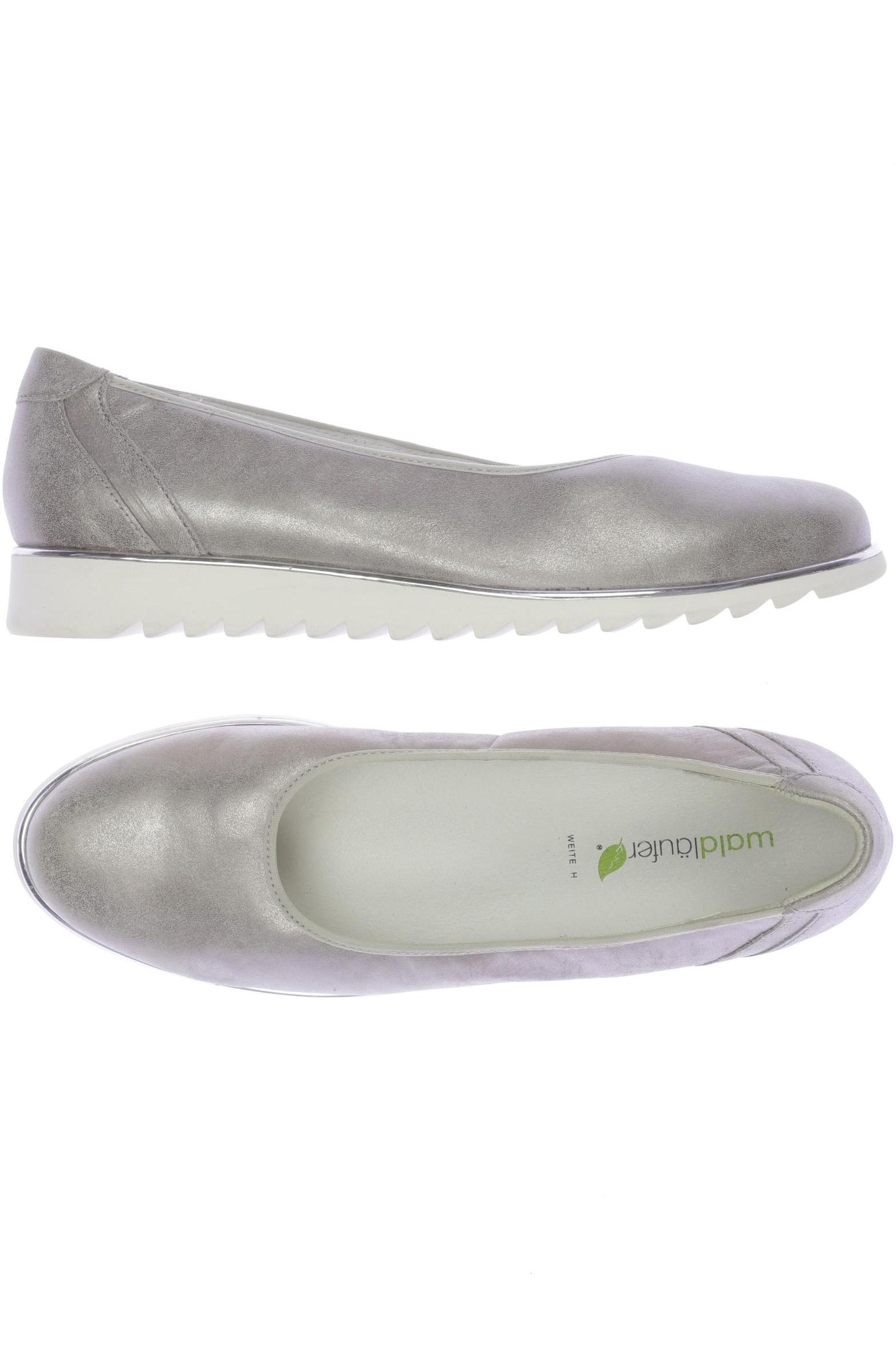 

waldläufer Damen Ballerinas, silber, Gr. 42