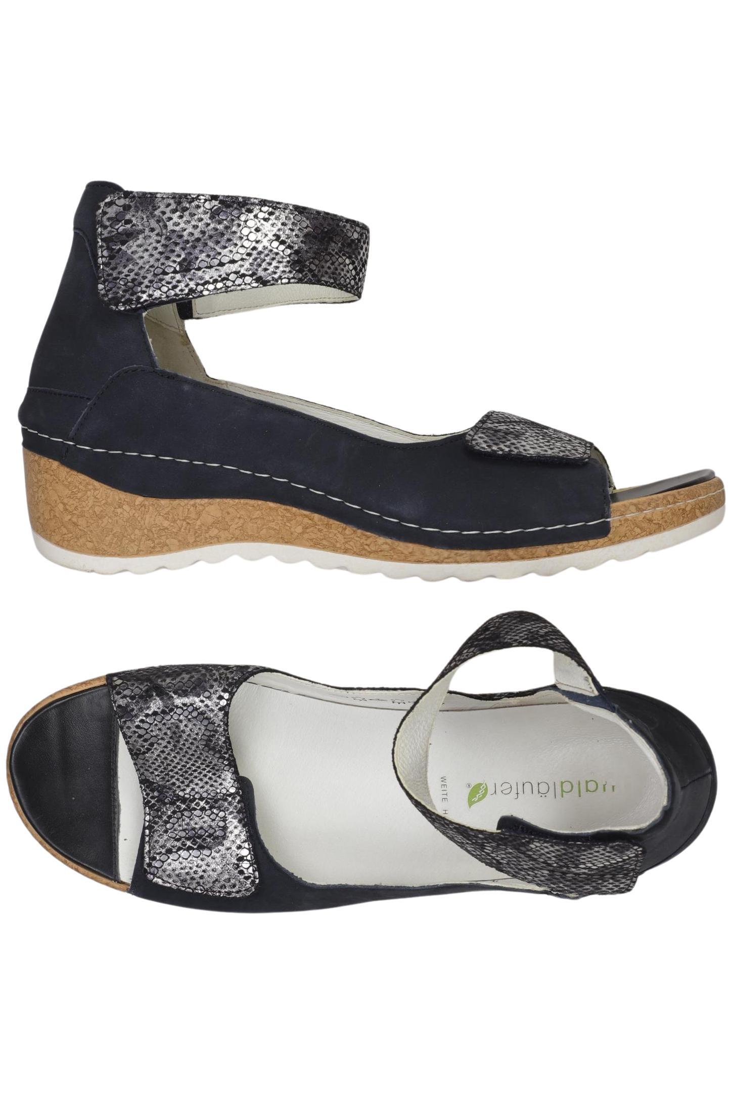 

waldläufer Damen Sandale, marineblau, Gr. 8