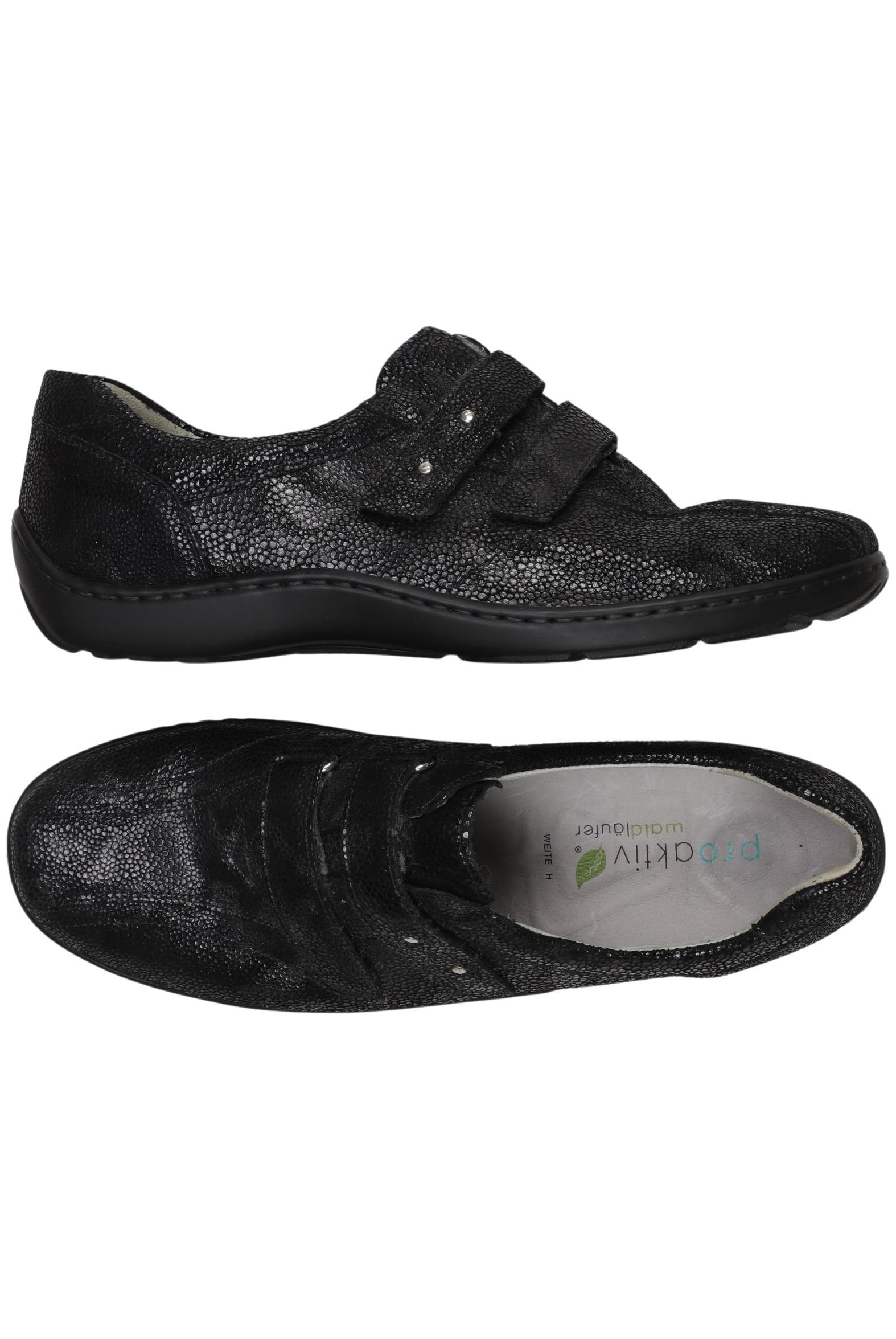 

waldläufer Damen Halbschuh, schwarz, Gr. 7.5