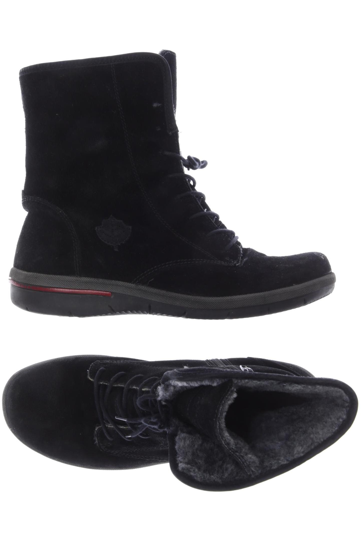 

waldläufer Damen Stiefelette, schwarz, Gr. 8