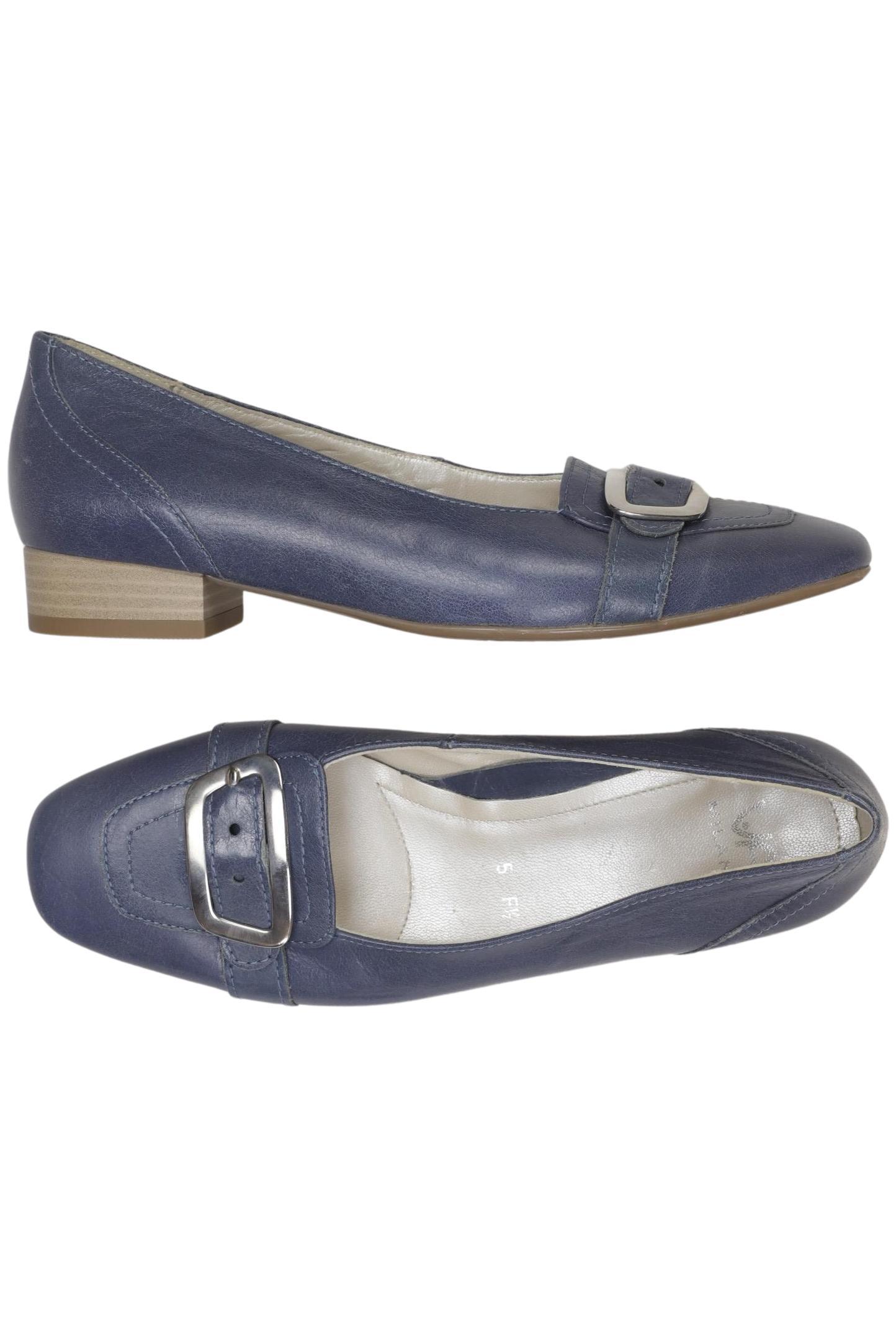 

waldläufer Damen Halbschuh, blau, Gr. 5.5