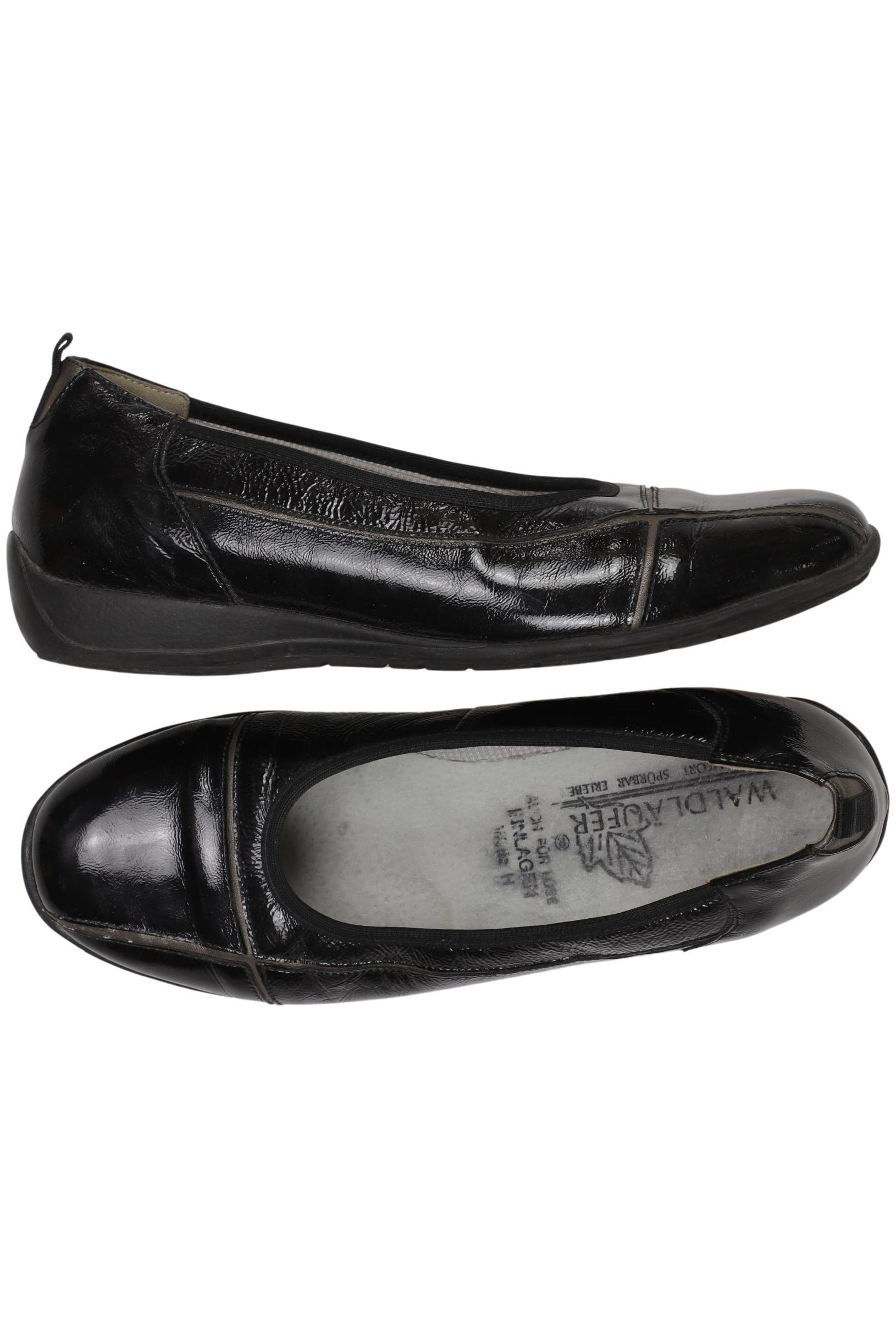 

waldläufer Damen Ballerinas, schwarz, Gr. 5