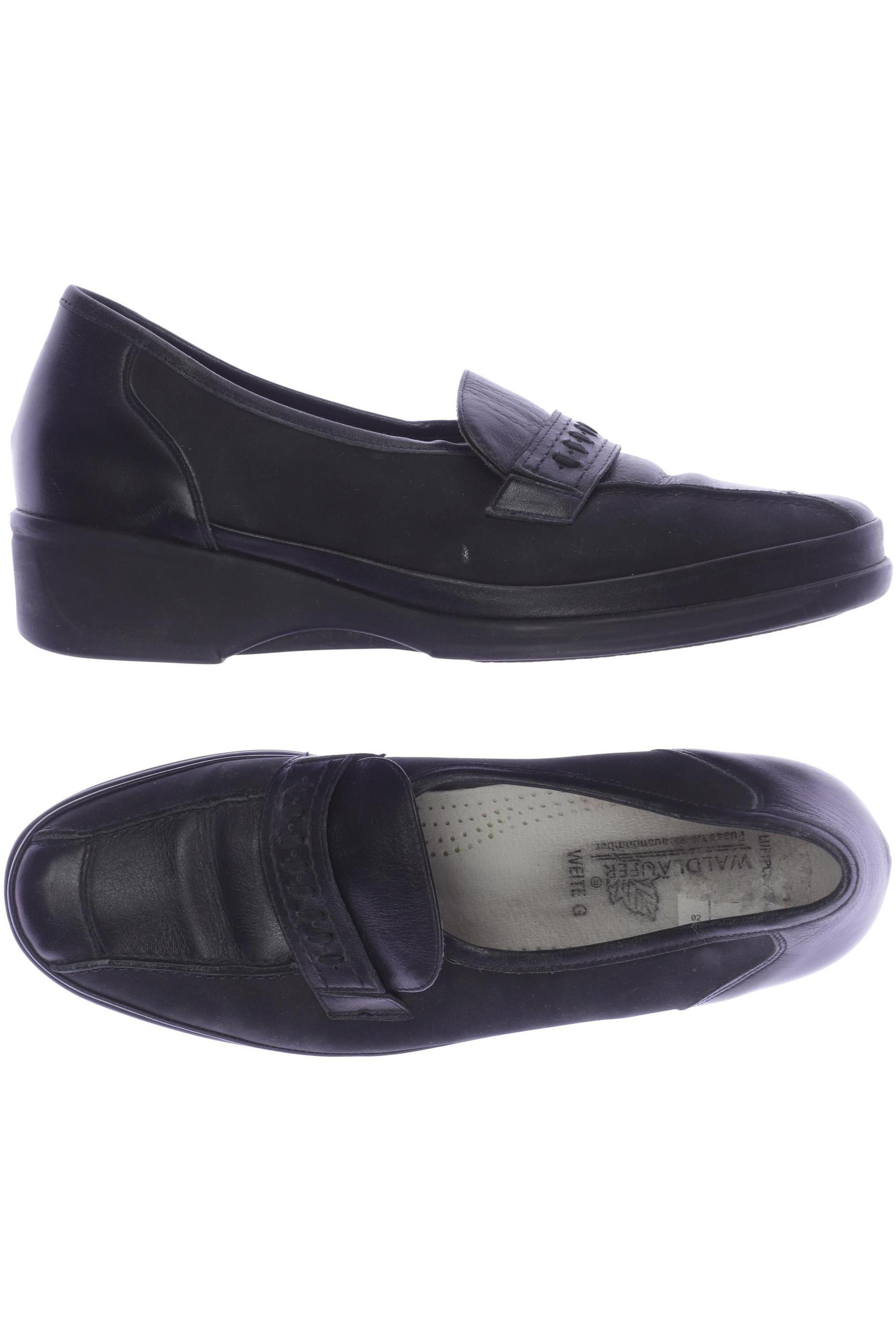 

waldläufer Damen Halbschuh, schwarz, Gr. 39.5