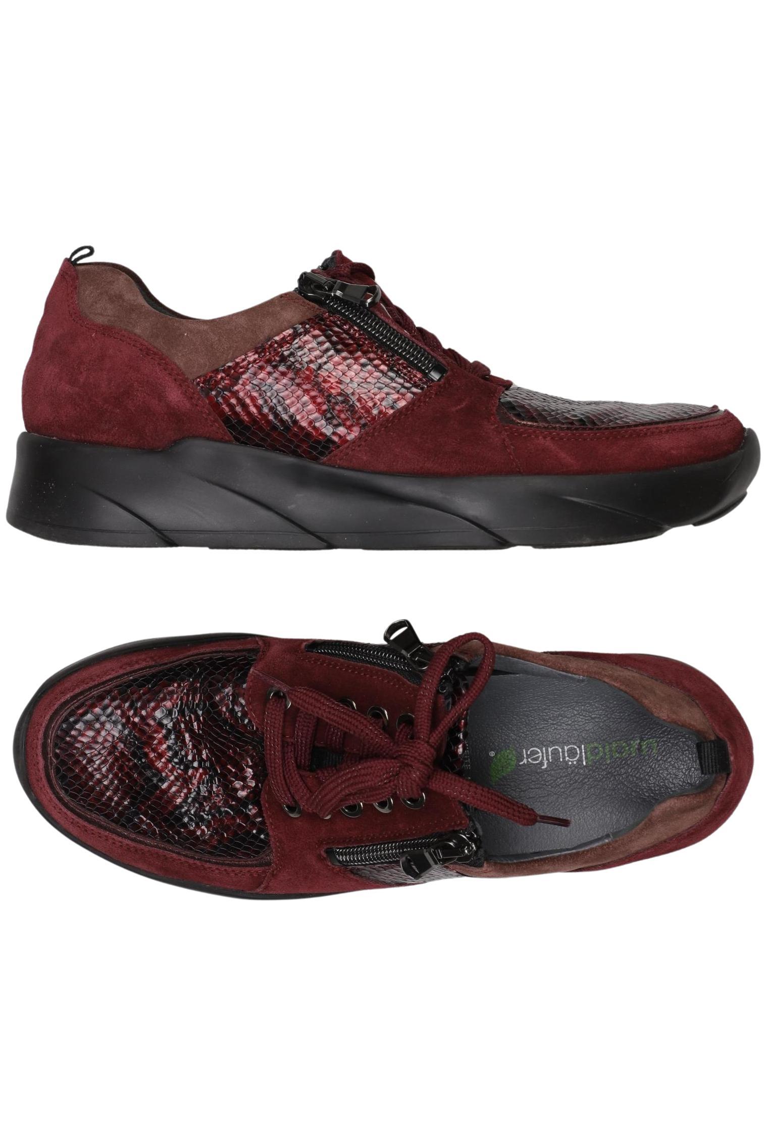 

waldläufer Damen Halbschuh, rot, Gr. 36.5