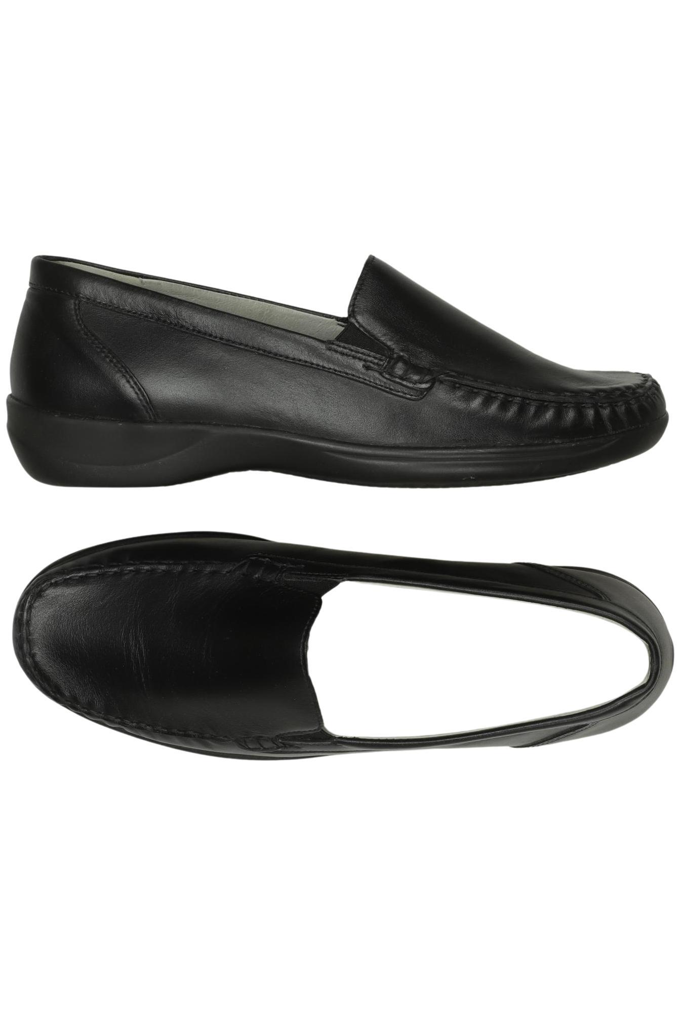 

waldläufer Damen Halbschuh, schwarz, Gr. 7.5