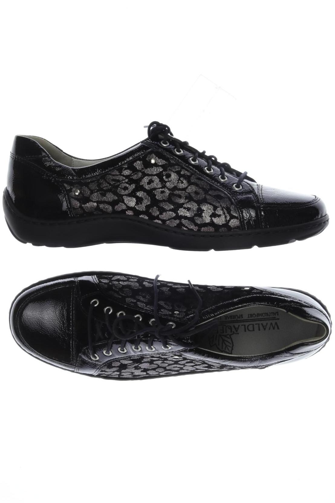 

waldläufer Damen Halbschuh, schwarz, Gr. 6.5