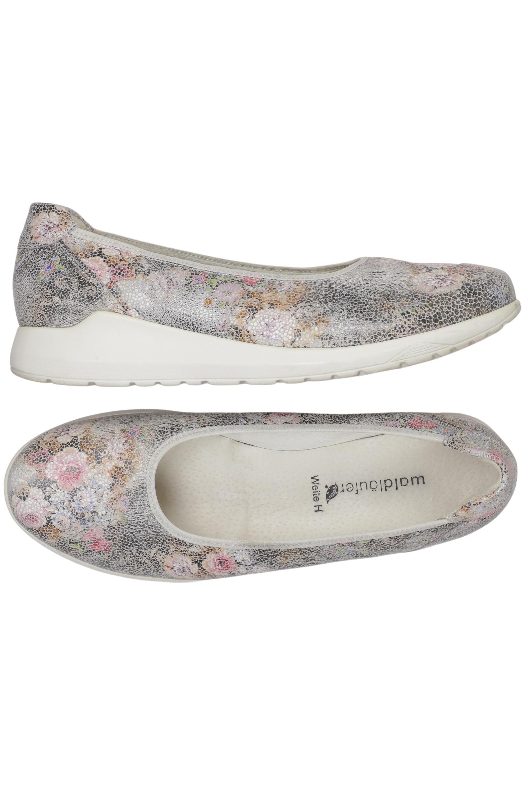 

waldläufer Damen Ballerinas, silber, Gr. 6