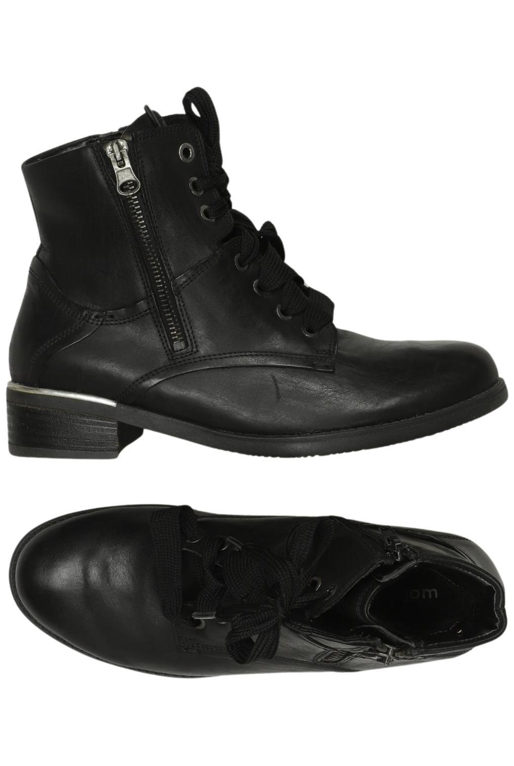

waldläufer Damen Stiefelette, schwarz, Gr. 4.5