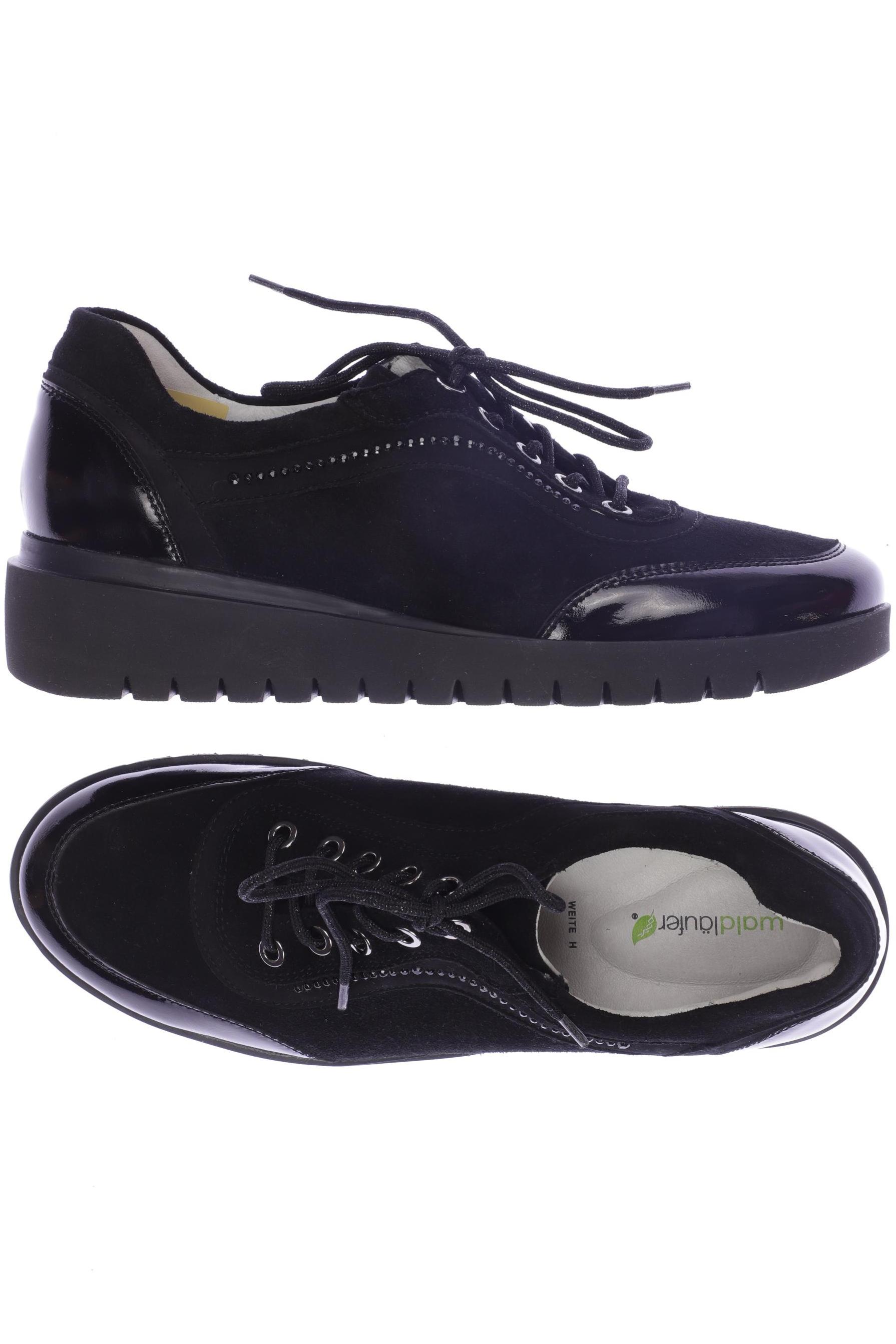 

waldläufer Damen Halbschuh, schwarz, Gr. 5.5