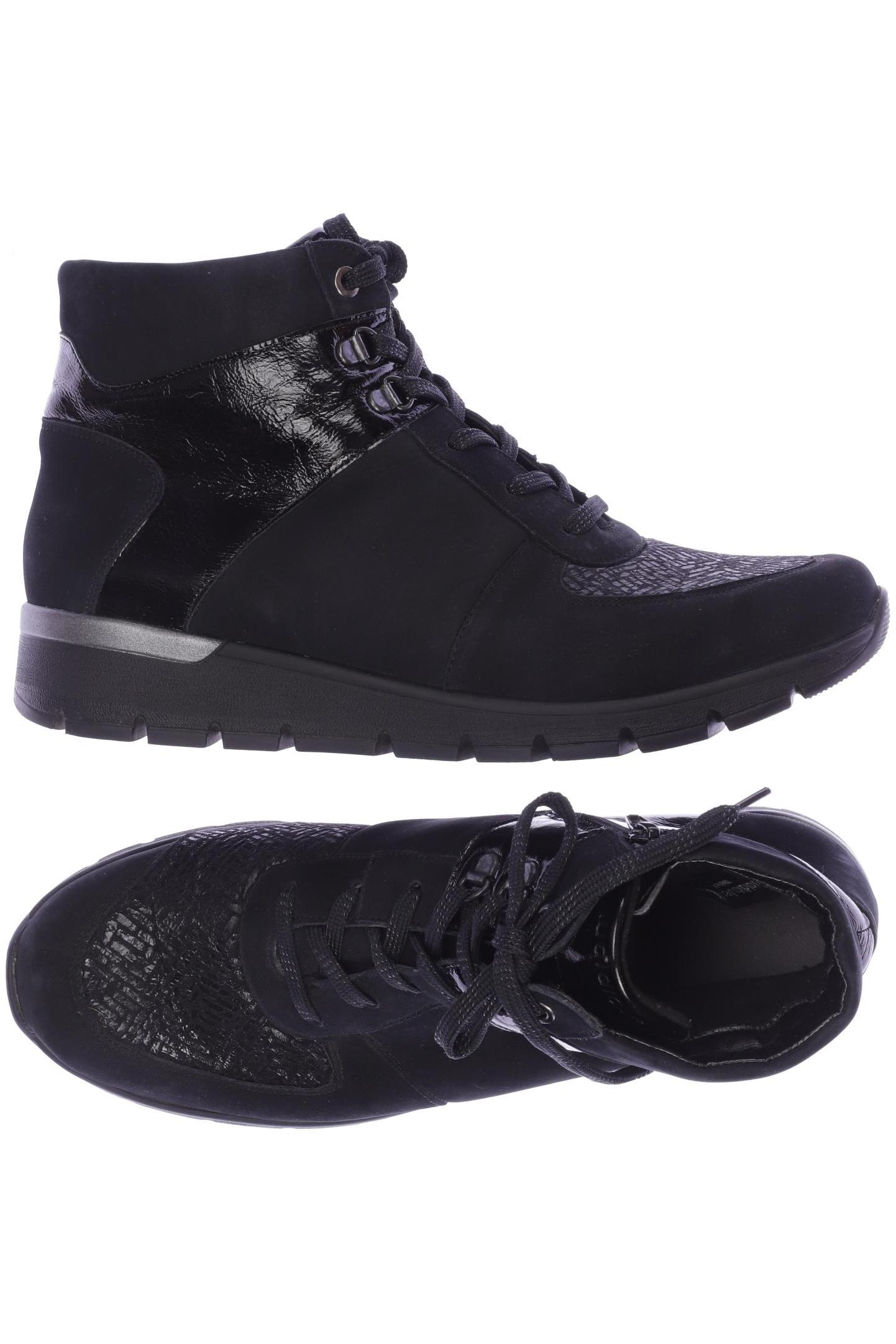 

waldläufer Damen Stiefelette, schwarz, Gr. 8
