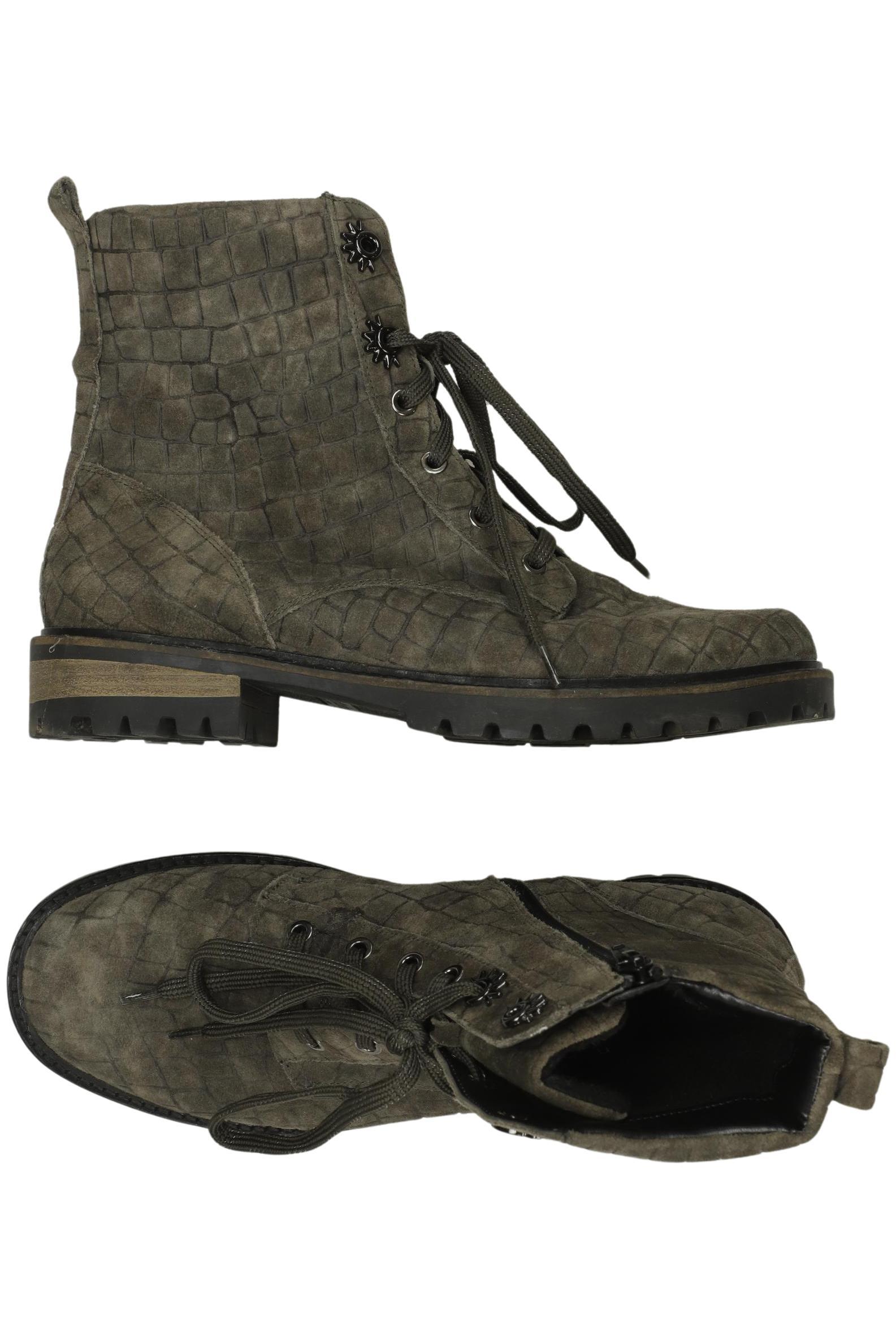 

waldläufer Damen Stiefelette, grün, Gr. 6.5