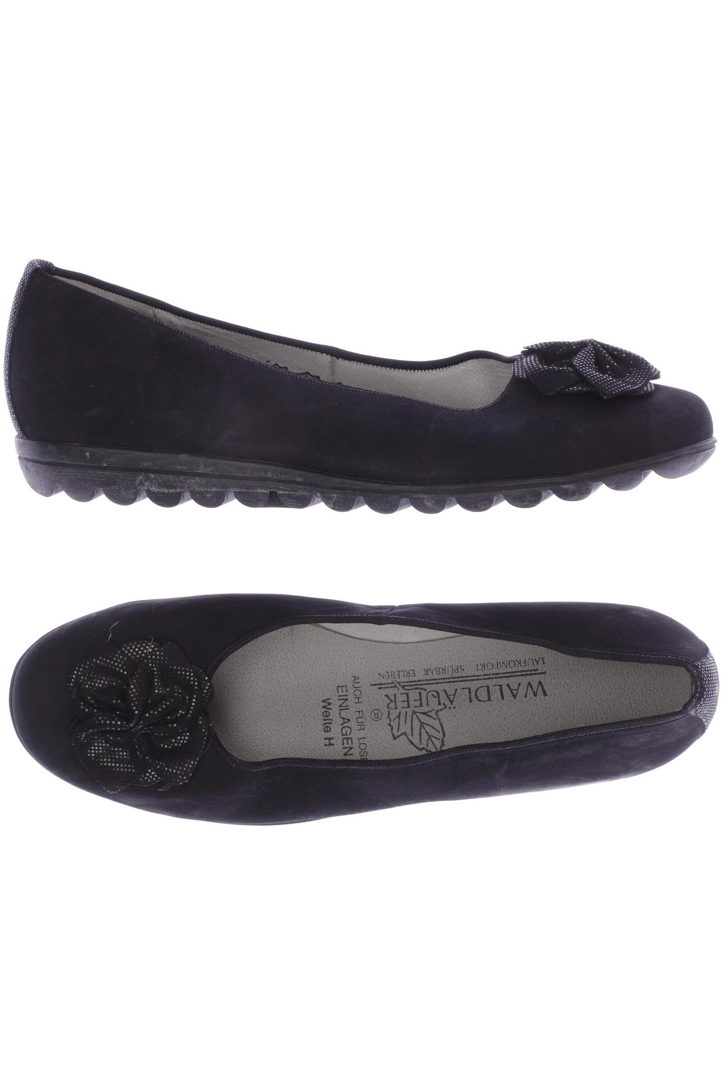 

waldläufer Damen Ballerinas, schwarz, Gr. 4