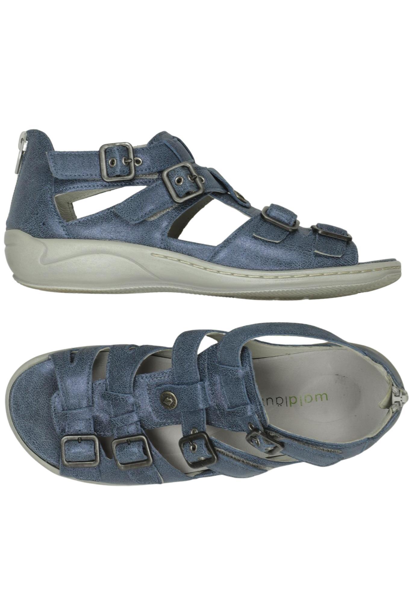 

waldläufer Damen Sandale, blau, Gr. 4.5