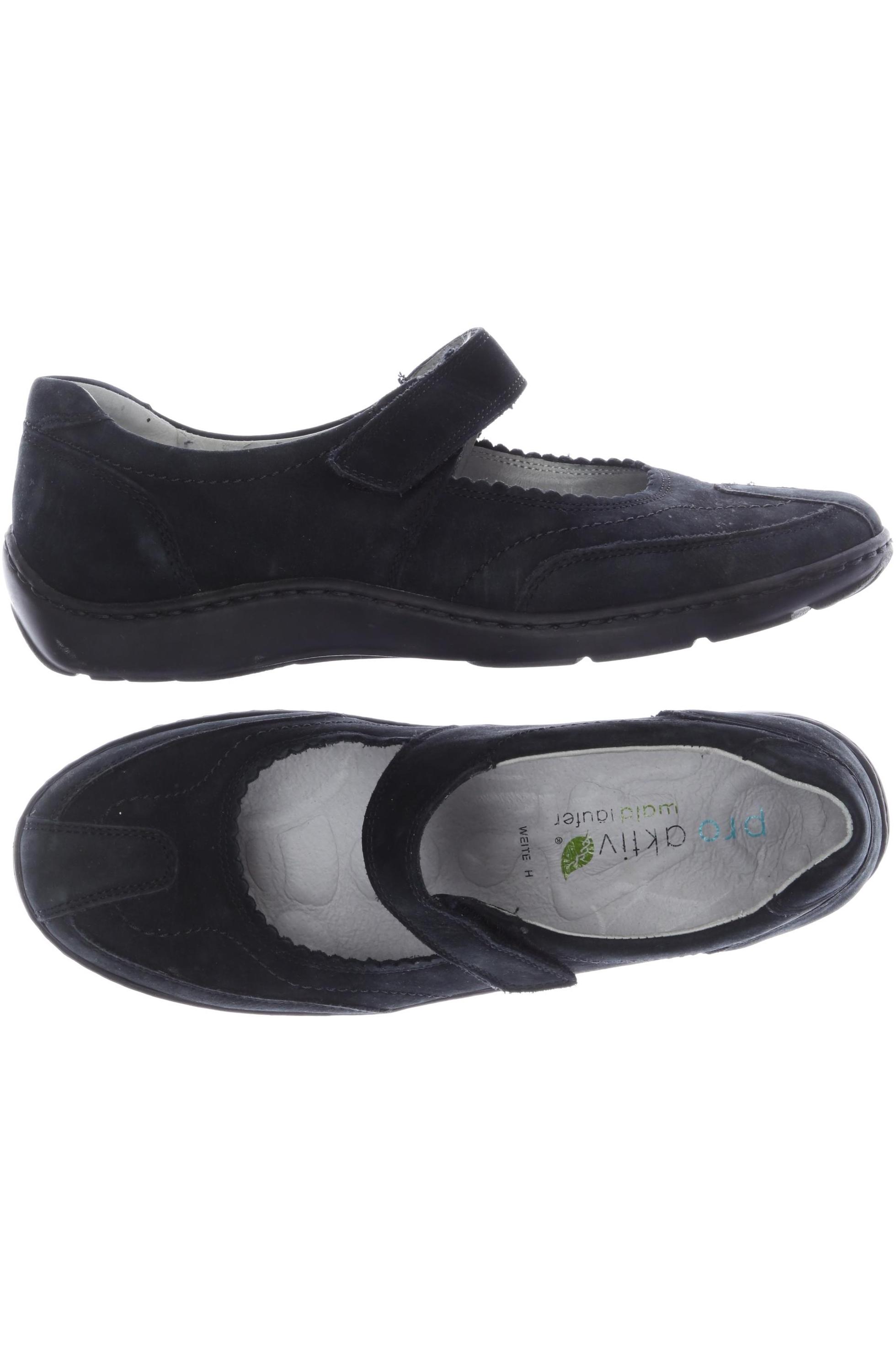 

waldläufer Damen Ballerinas, schwarz, Gr. 4
