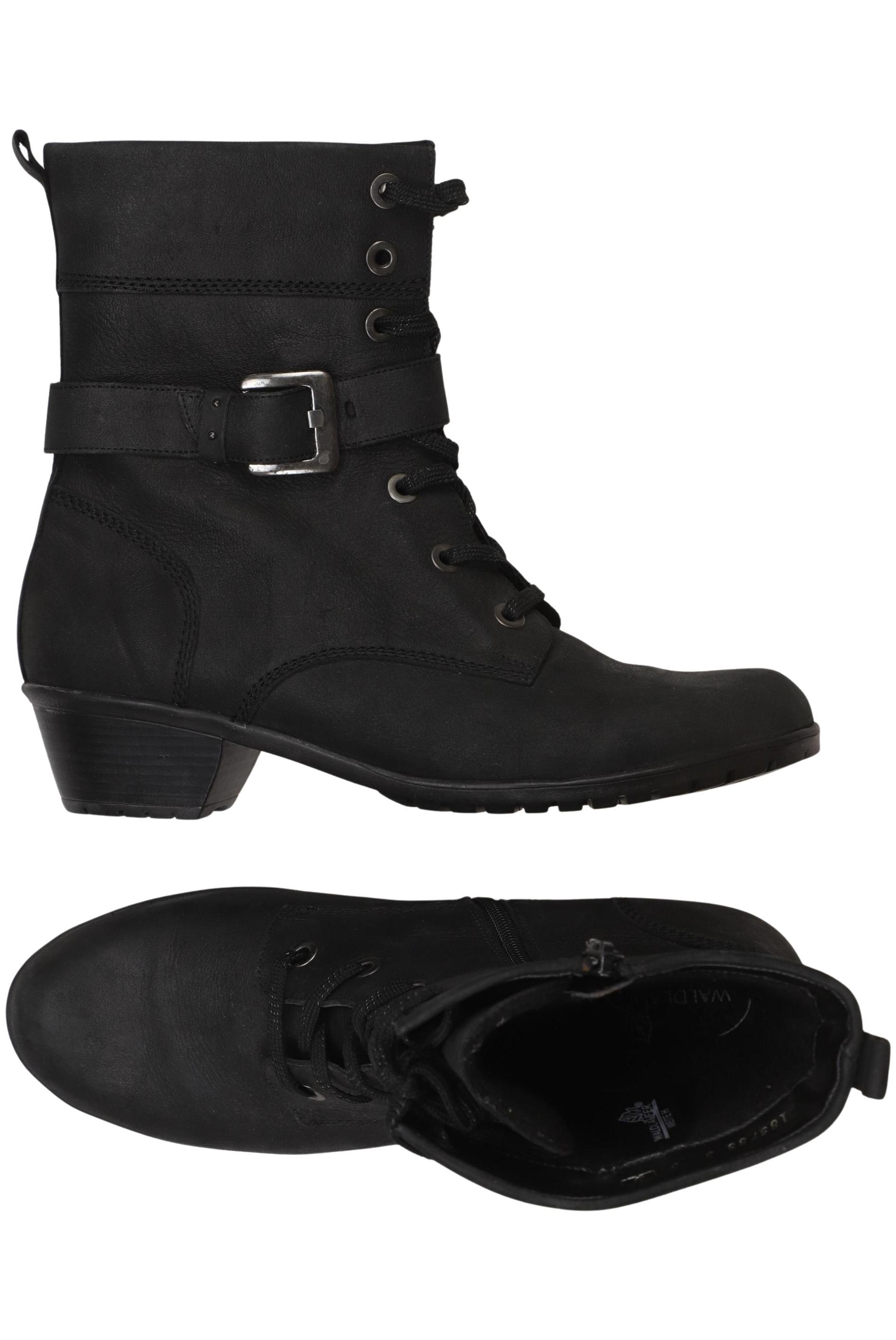 

waldläufer Damen Stiefelette, schwarz, Gr. 8