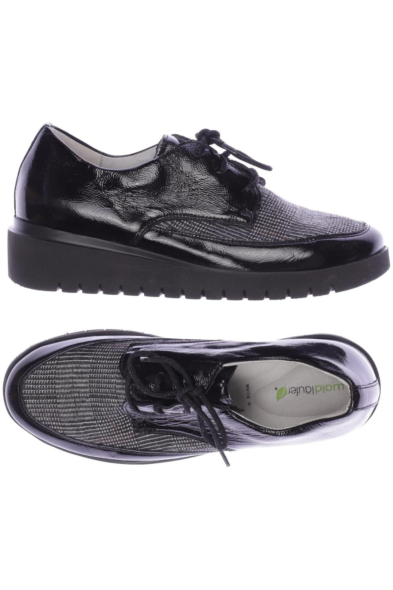 

waldläufer Damen Halbschuh, schwarz, Gr. 4