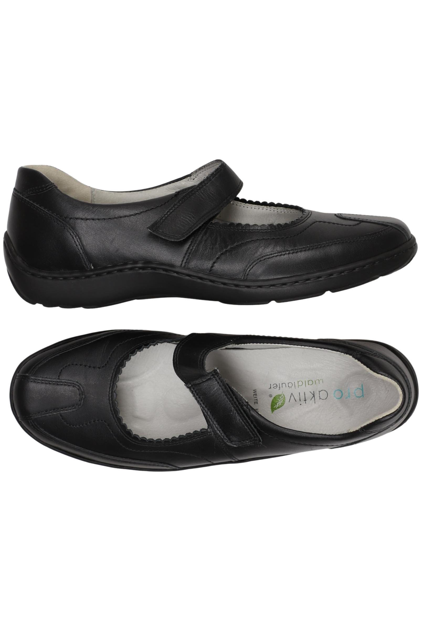 

waldläufer Damen Ballerinas, schwarz, Gr. 5.5