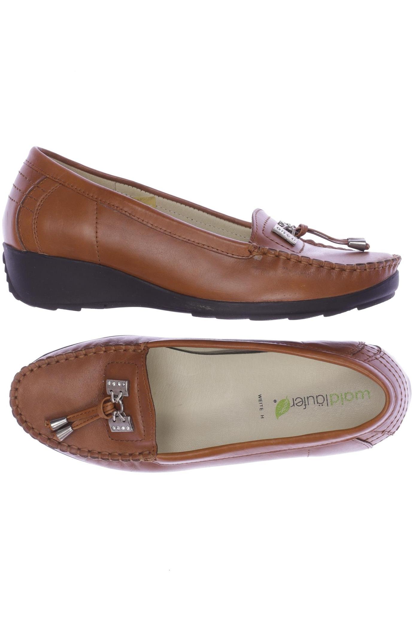 

waldläufer Damen Halbschuh, braun, Gr. 3.5