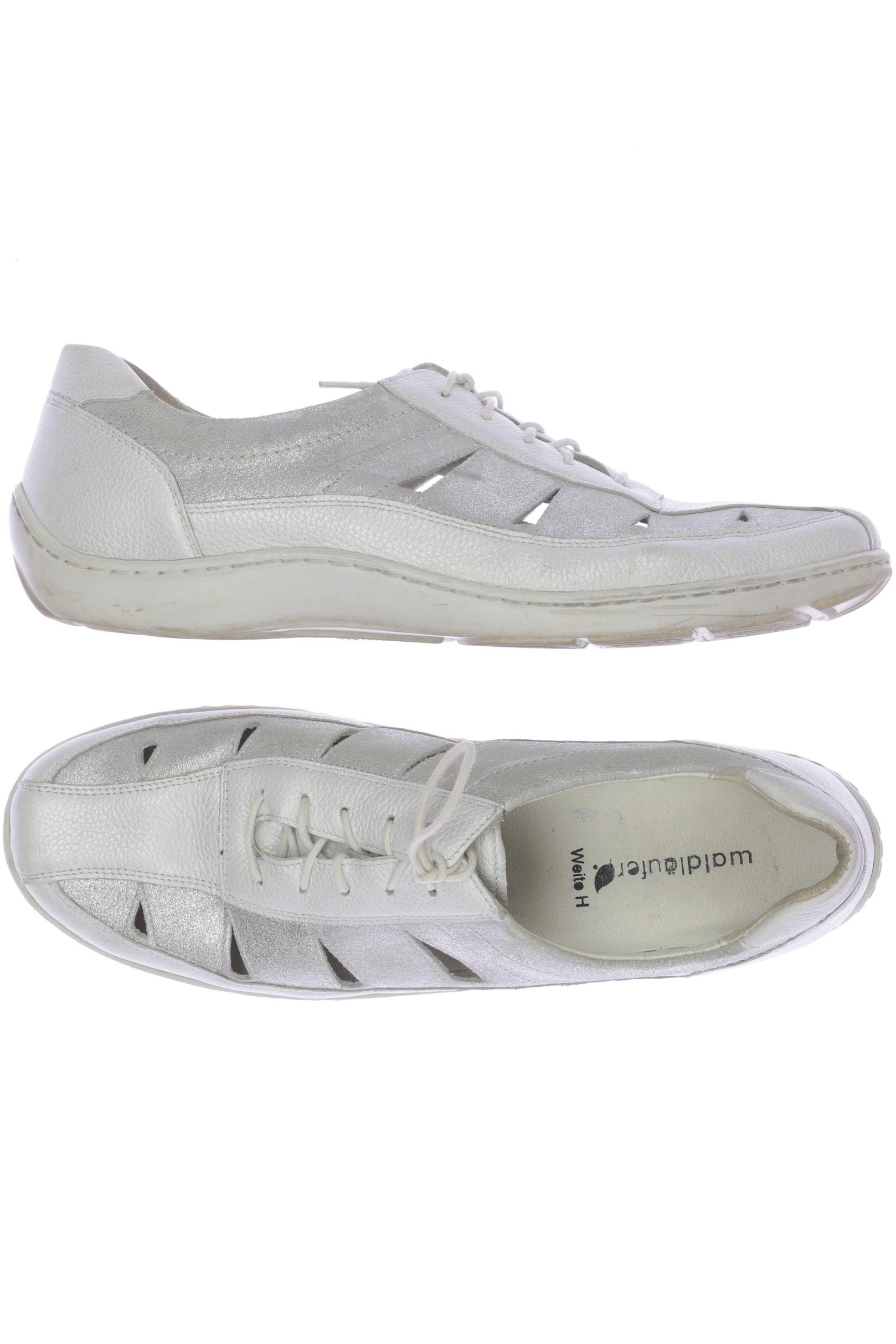 

waldläufer Damen Halbschuh, silber, Gr. 8.5