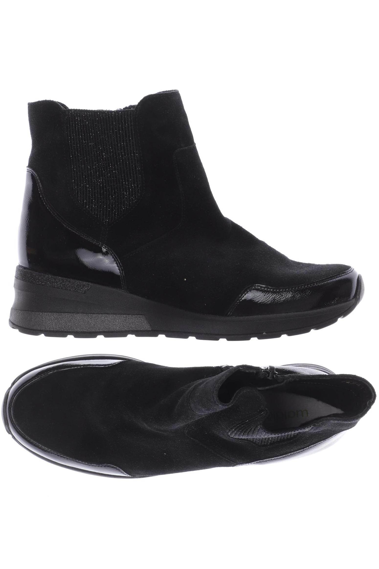 

waldläufer Damen Stiefelette, schwarz, Gr. 5.5