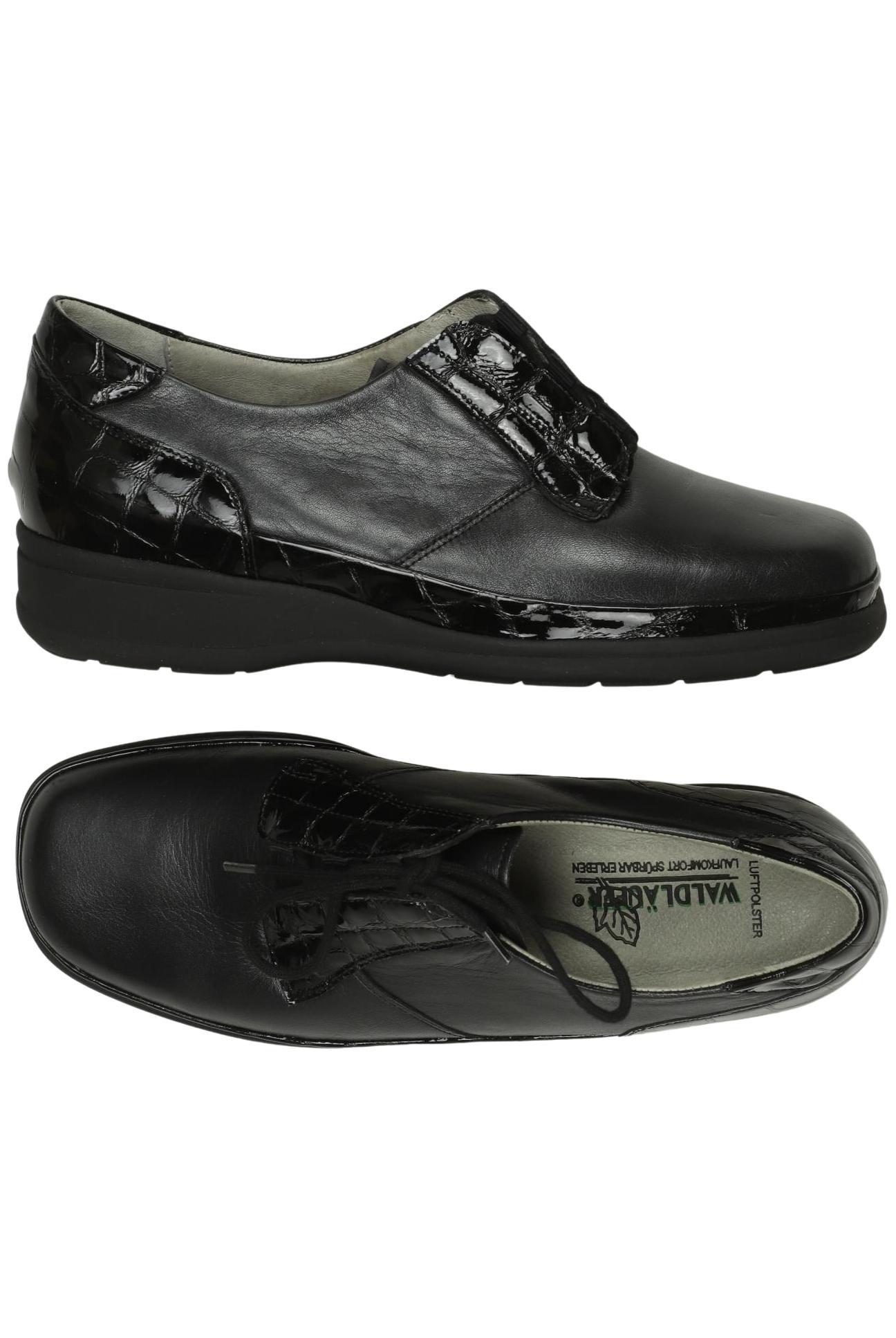 

waldläufer Damen Halbschuh, schwarz, Gr. 4.5