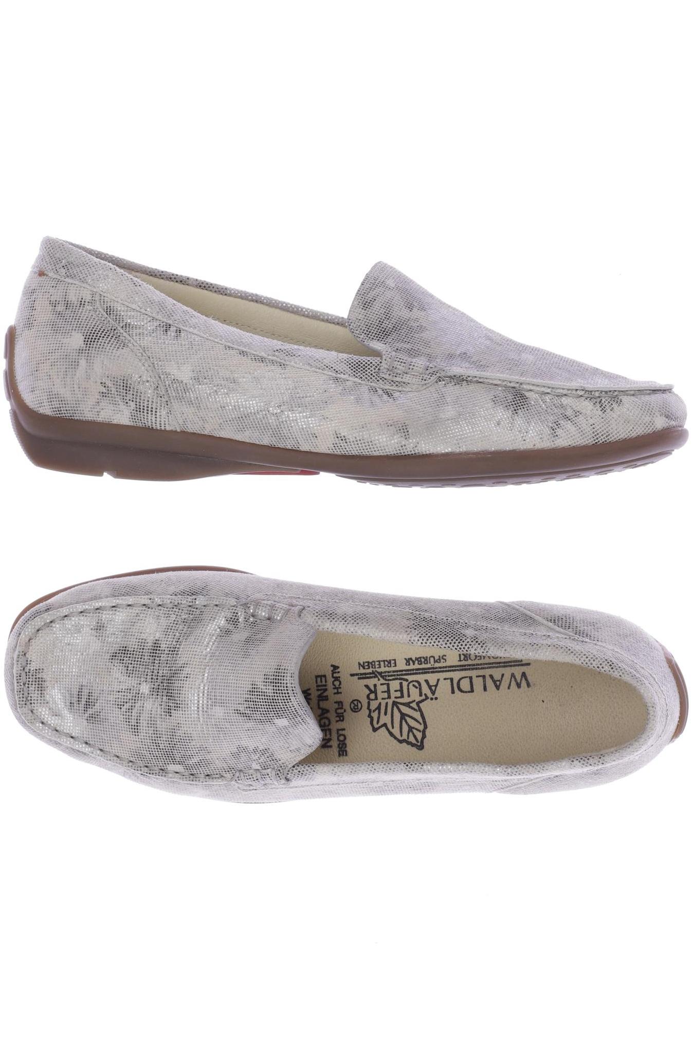 

waldläufer Damen Halbschuh, silber, Gr. 4