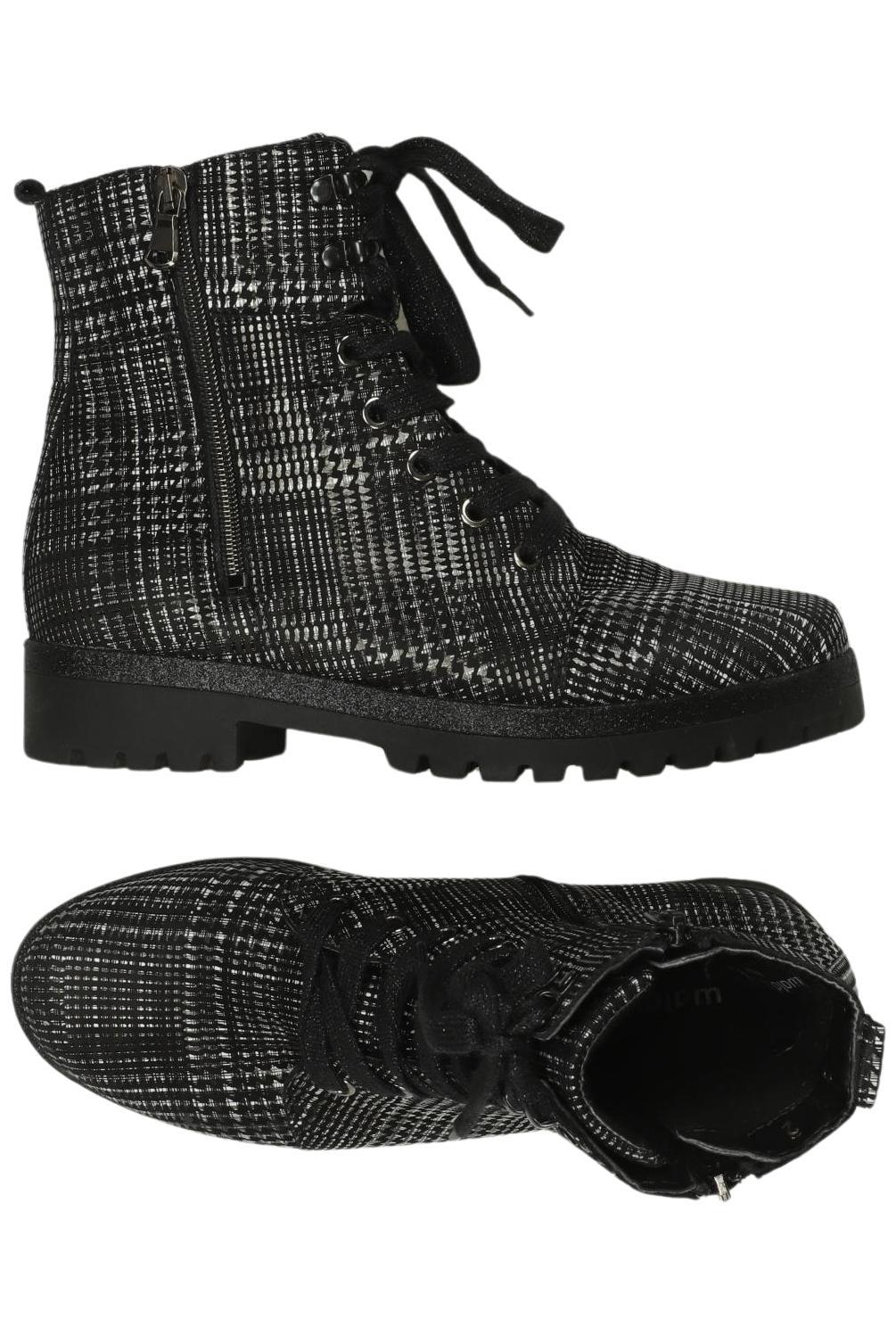 

waldläufer Damen Stiefelette, schwarz, Gr. 4