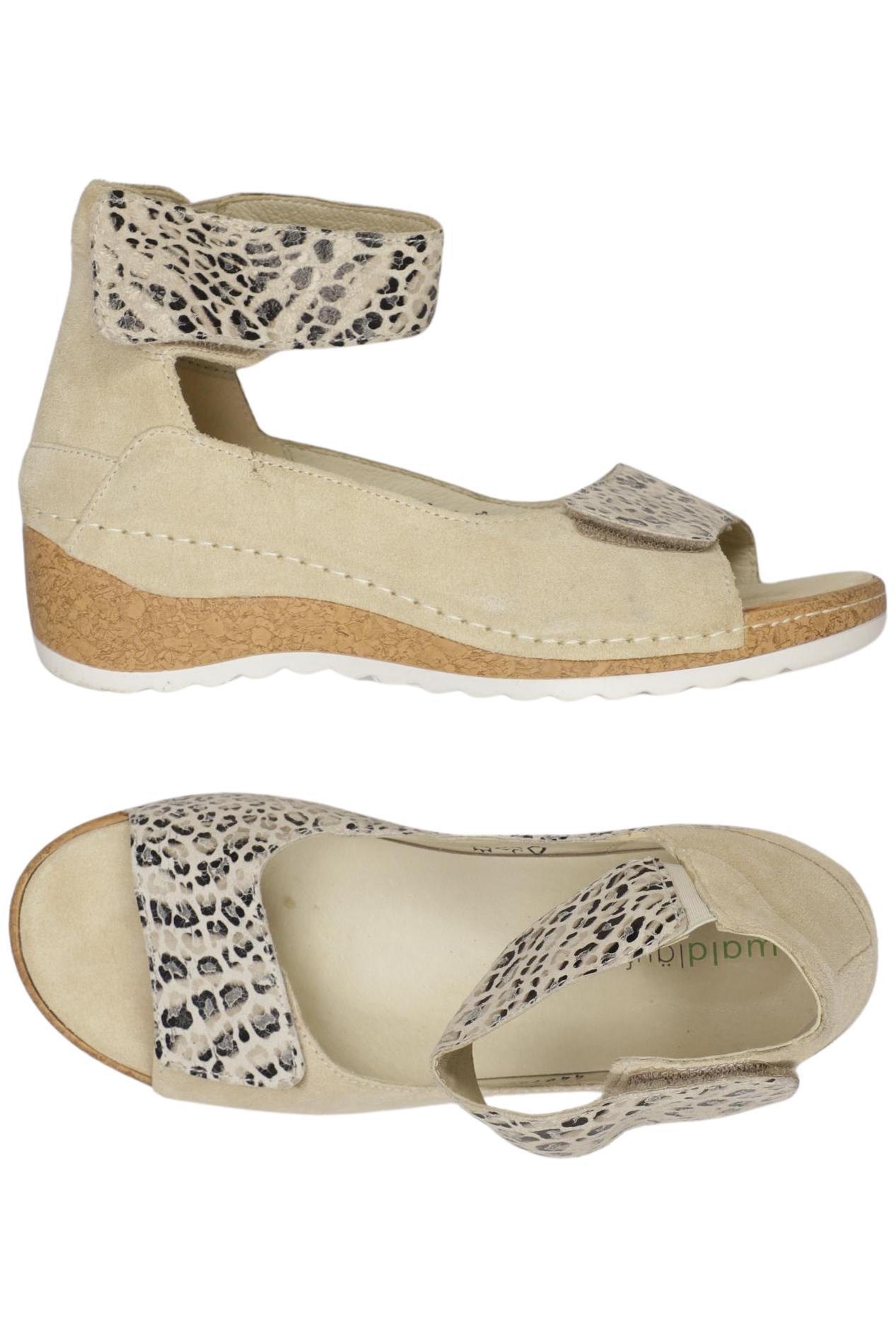 

waldläufer Damen Sandale, beige, Gr. 4