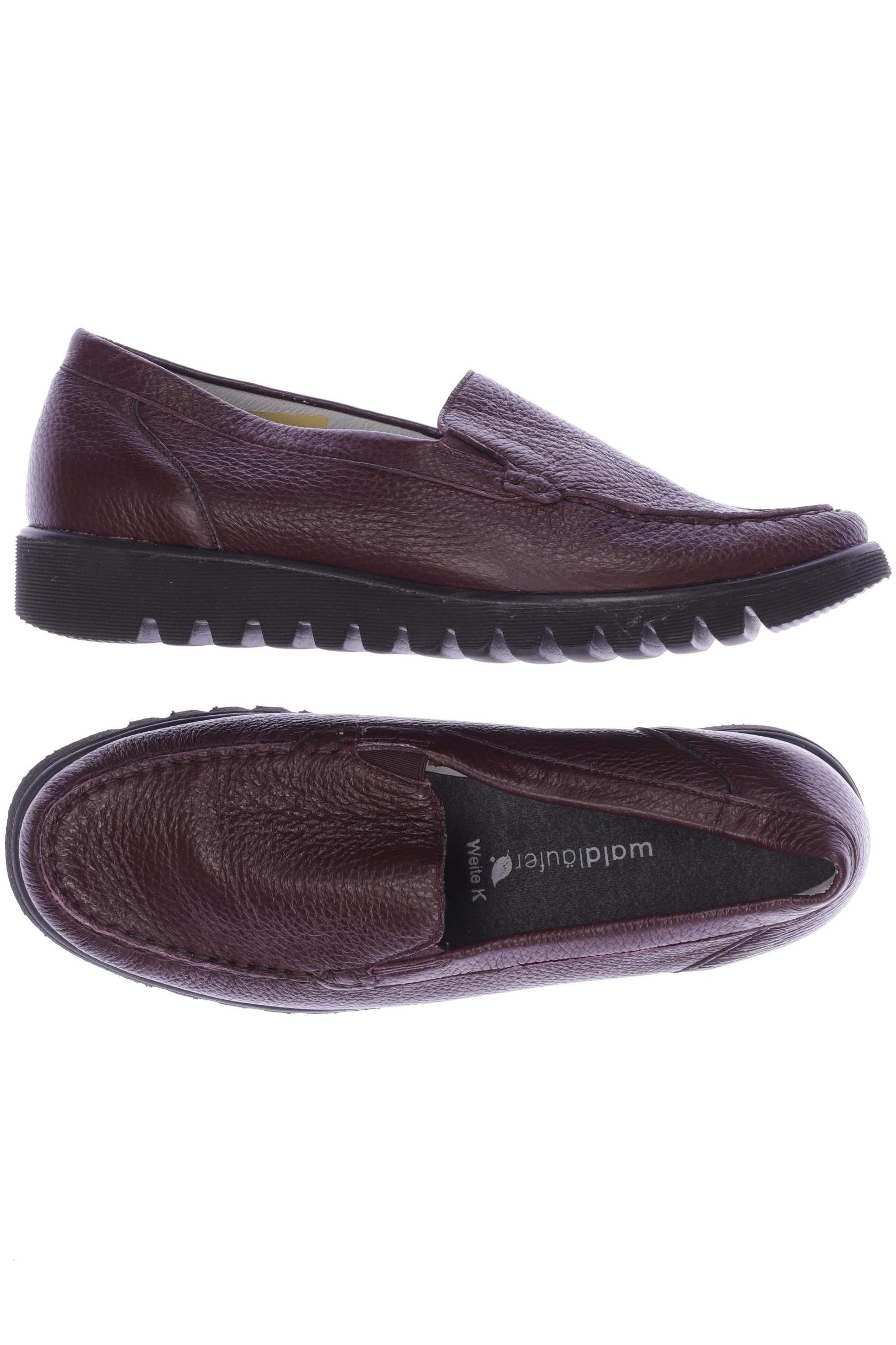 

waldläufer Damen Halbschuh, bordeaux, Gr. 7.5