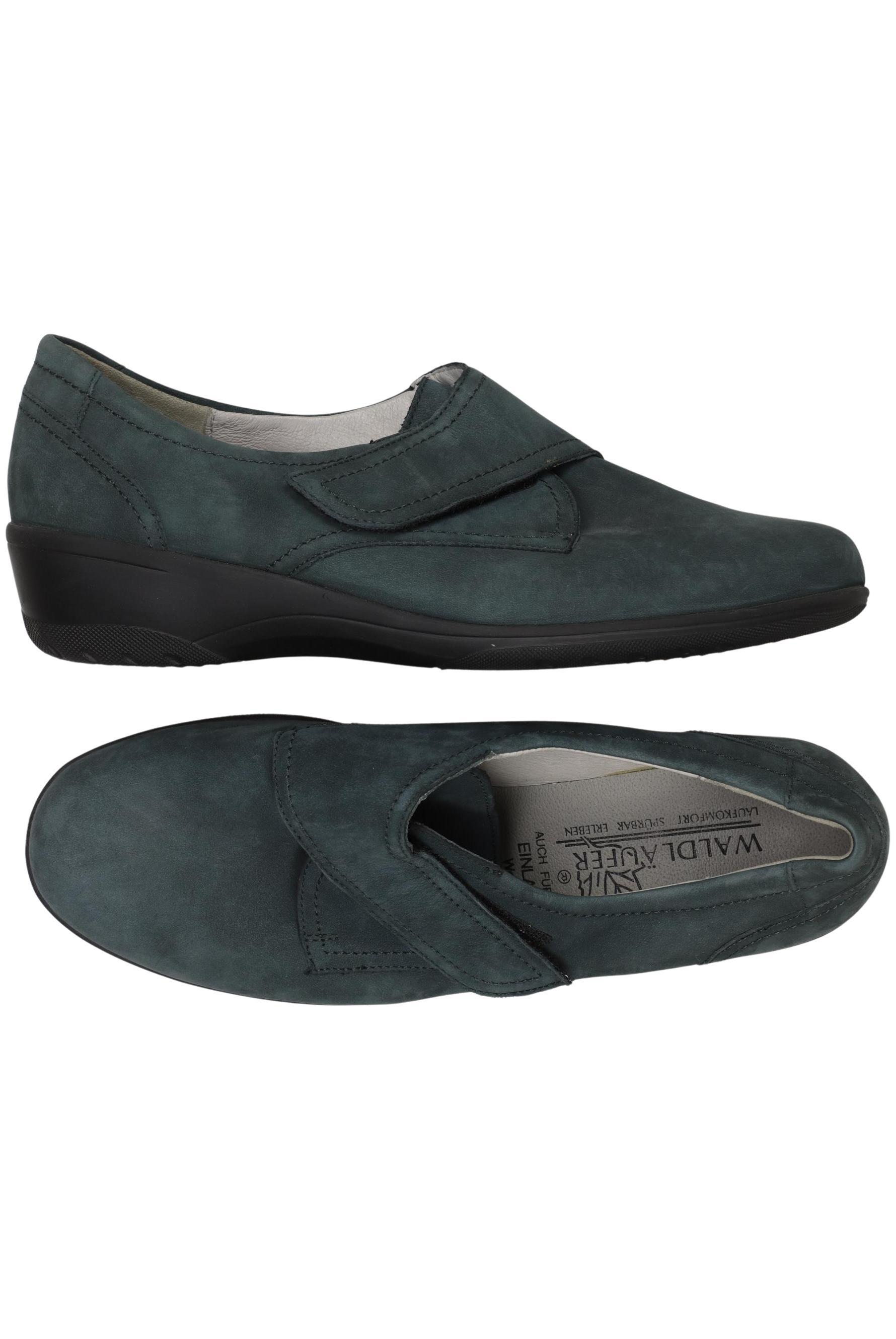 

waldläufer Damen Halbschuh, grün, Gr. 7.5