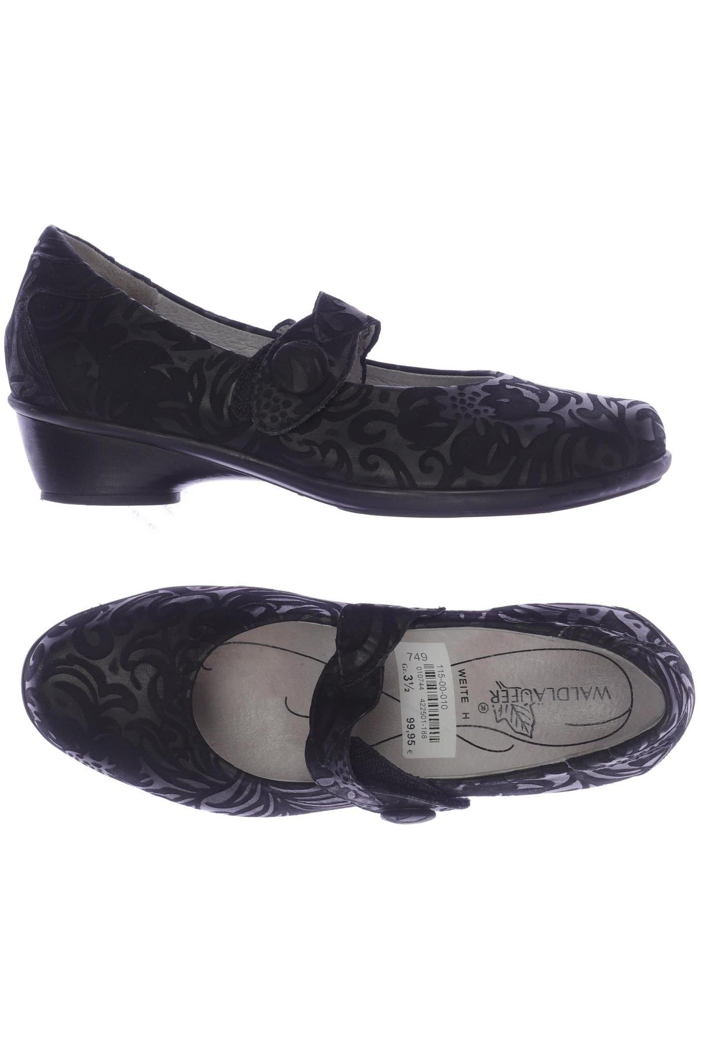 

waldläufer Damen Pumps, schwarz, Gr. 3.5