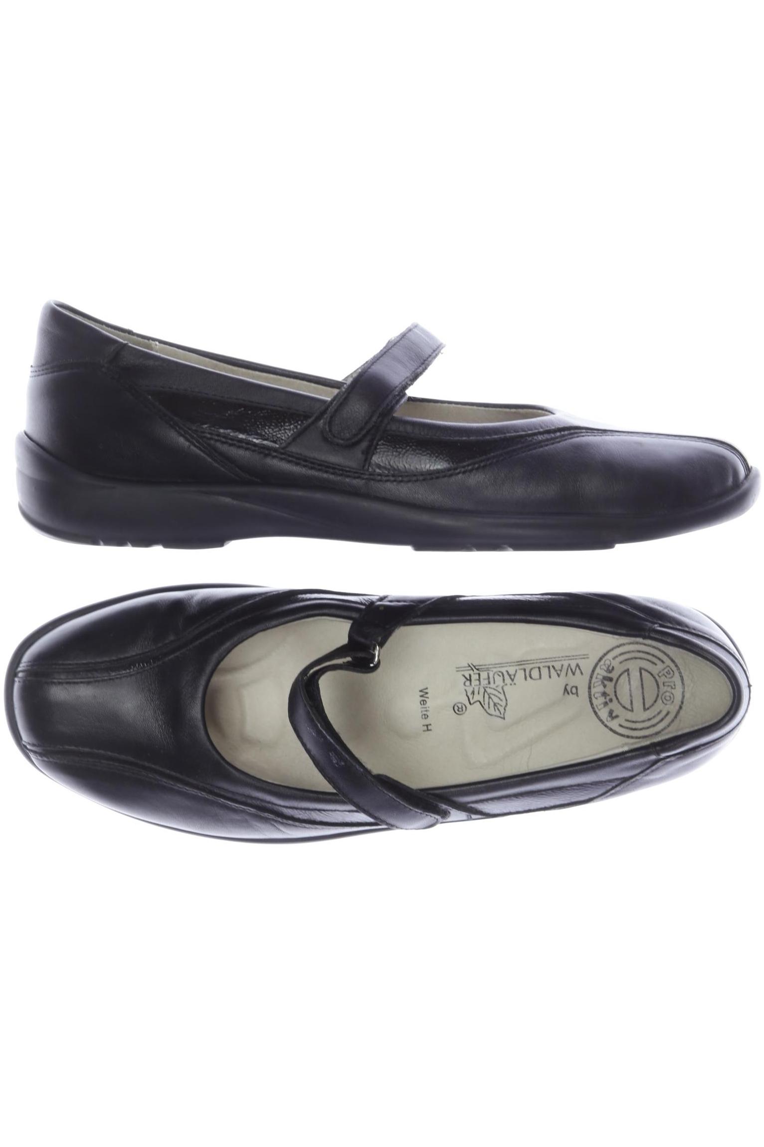 

waldläufer Damen Ballerinas, schwarz, Gr. 5