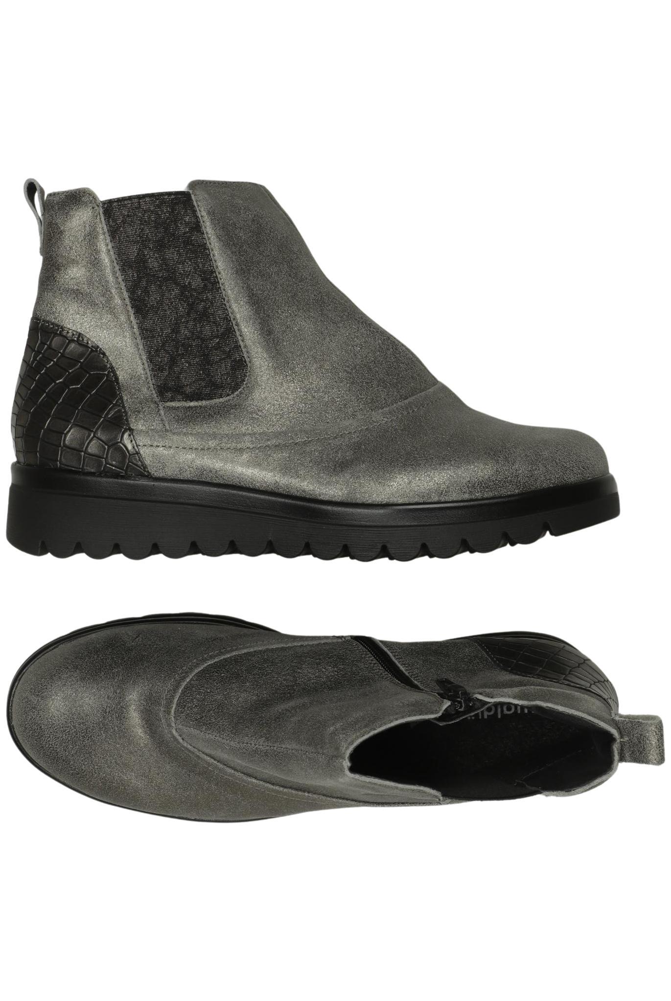 

waldläufer Damen Stiefelette, grau, Gr. 6.5