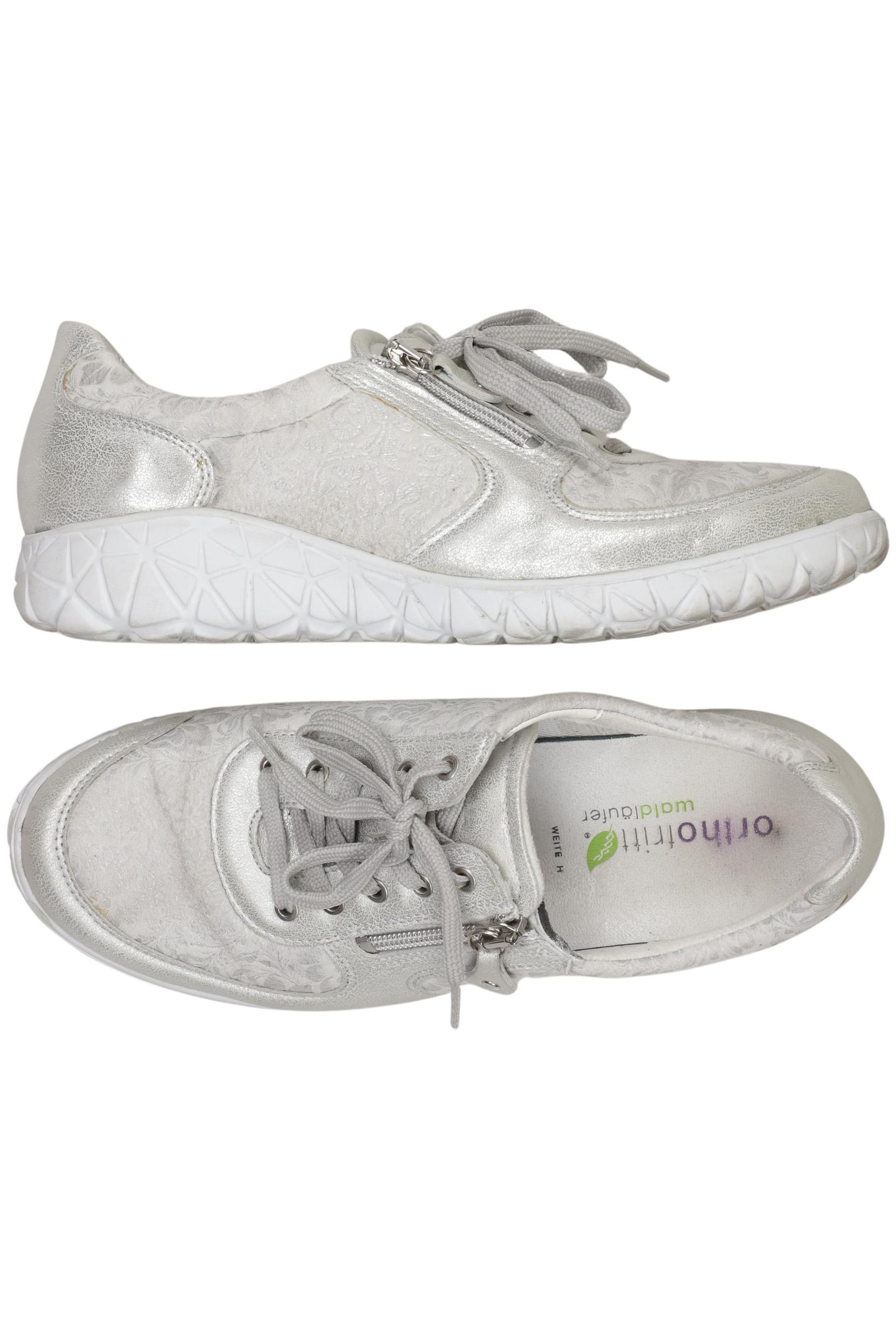 

waldläufer Damen Halbschuh, silber, Gr. 5.5