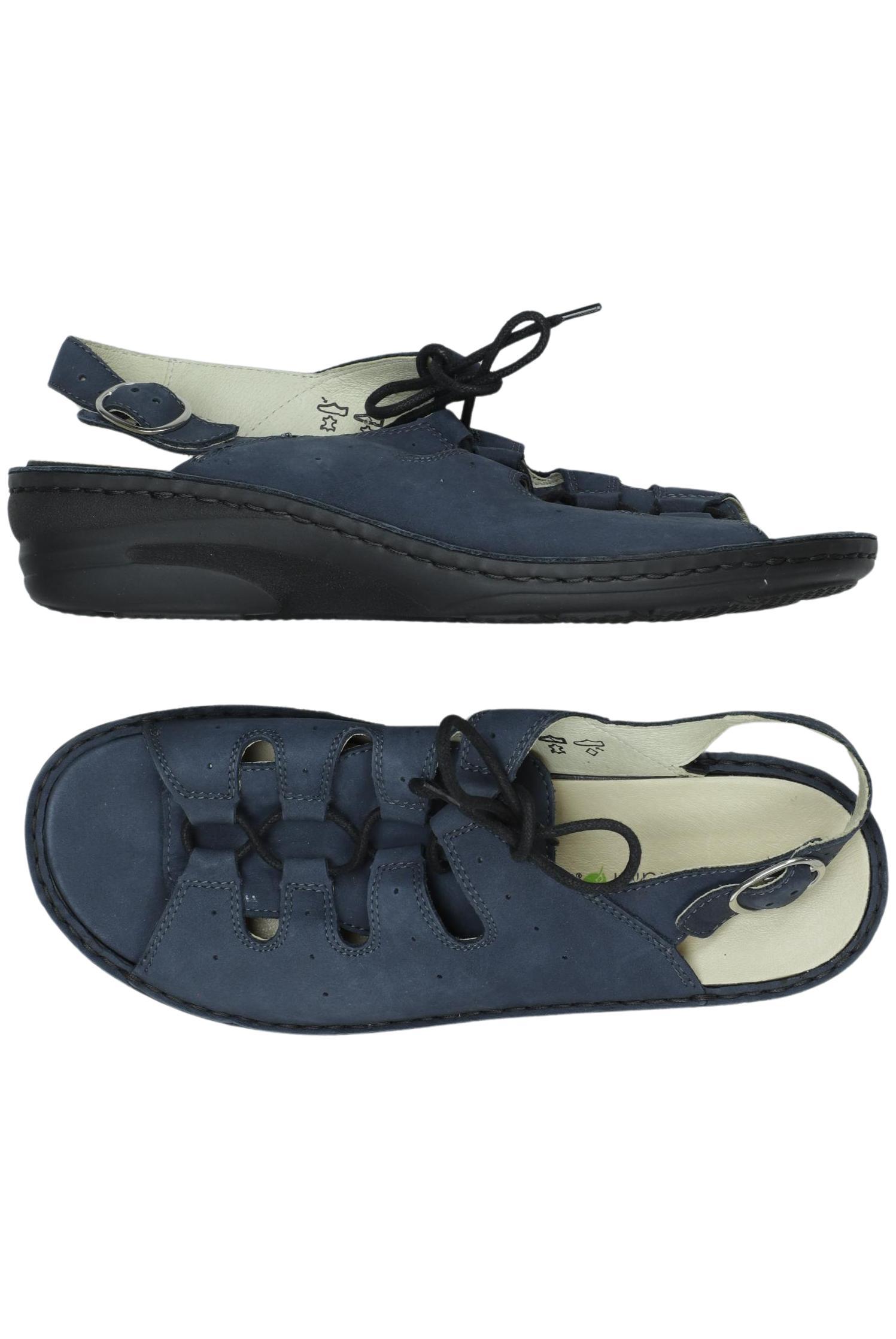 

waldläufer Damen Sandale, marineblau, Gr. 6.5