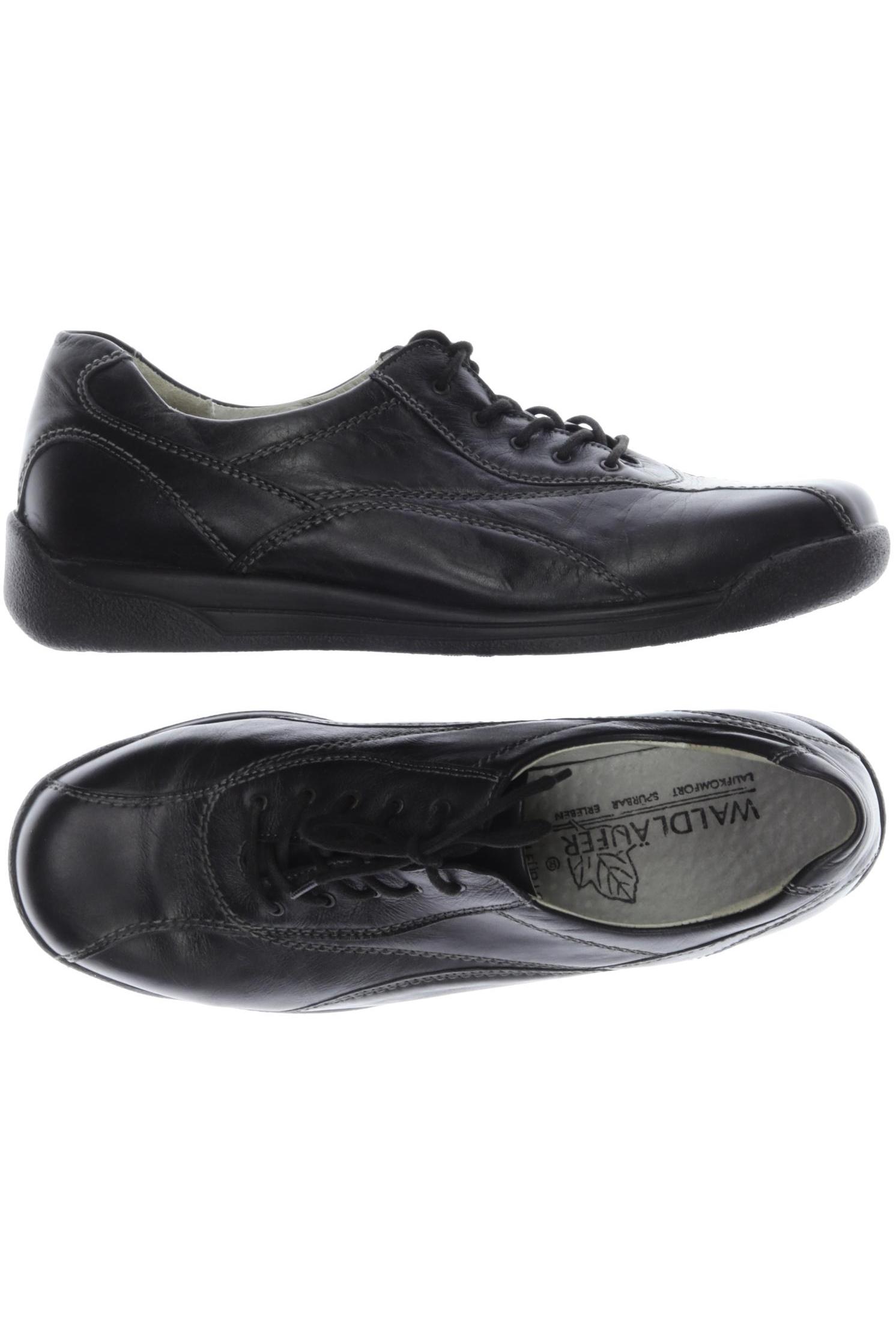 

waldläufer Damen Halbschuh, schwarz, Gr. 6.5