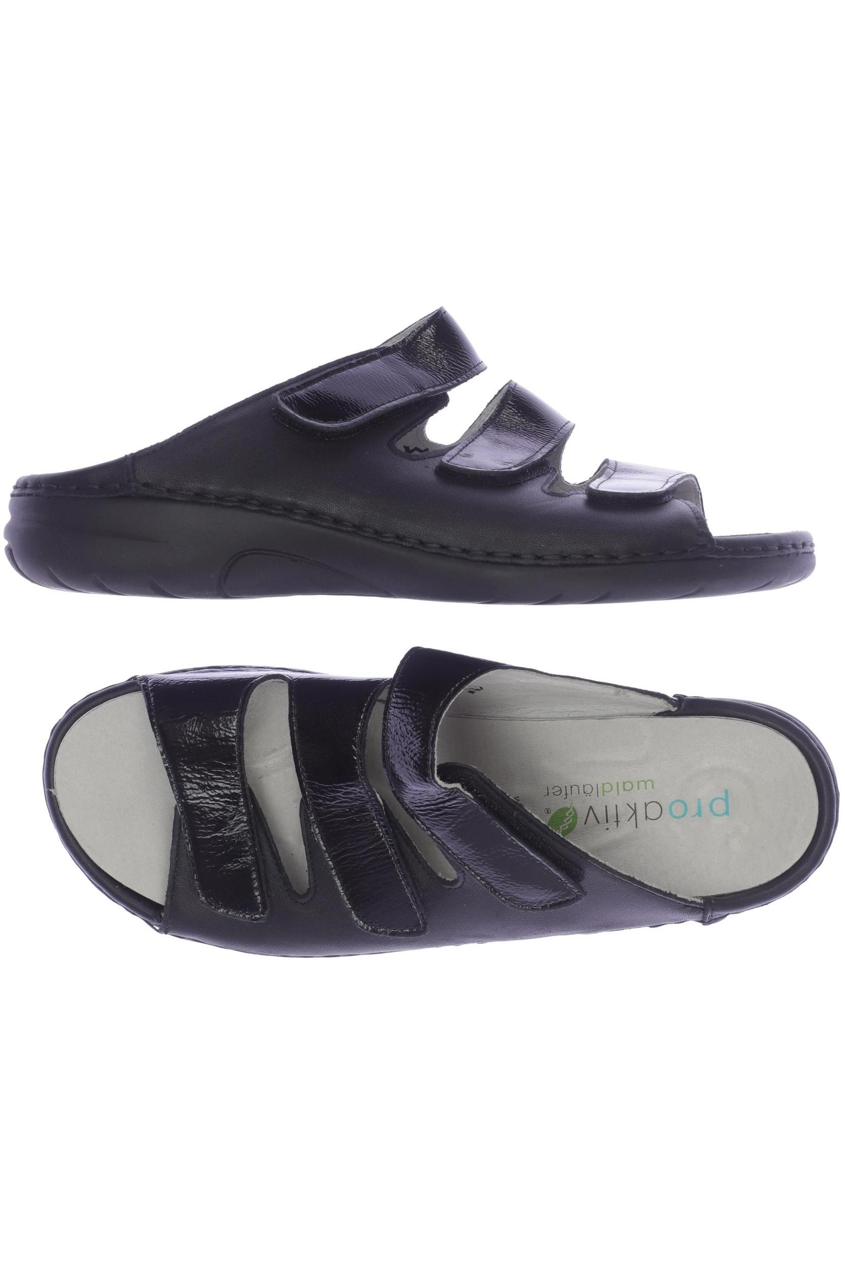 

waldläufer Damen Sandale, schwarz, Gr. 5.5