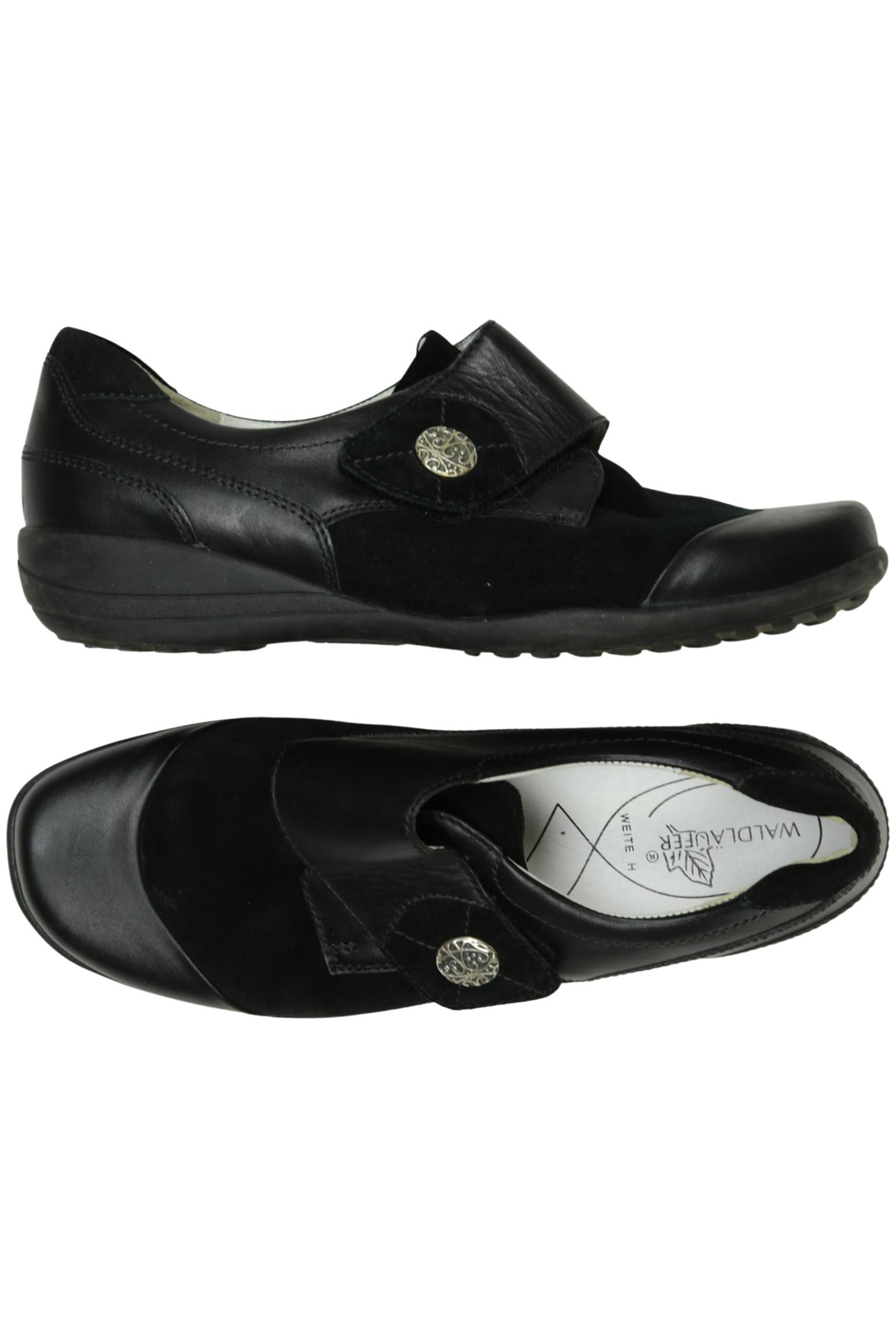 

waldläufer Damen Halbschuh, schwarz, Gr. 7.5