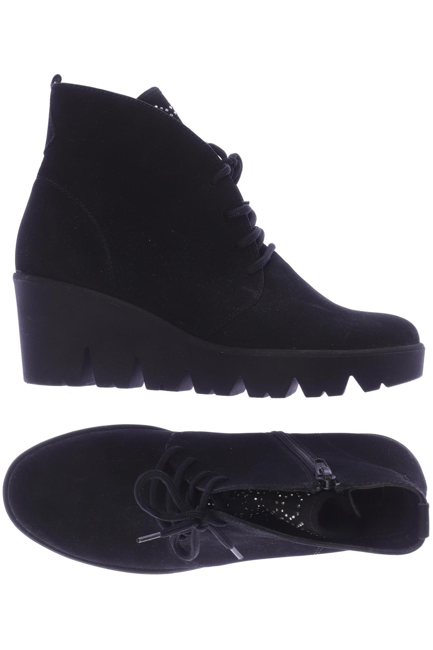 

waldläufer Damen Stiefelette, schwarz, Gr. 3.5