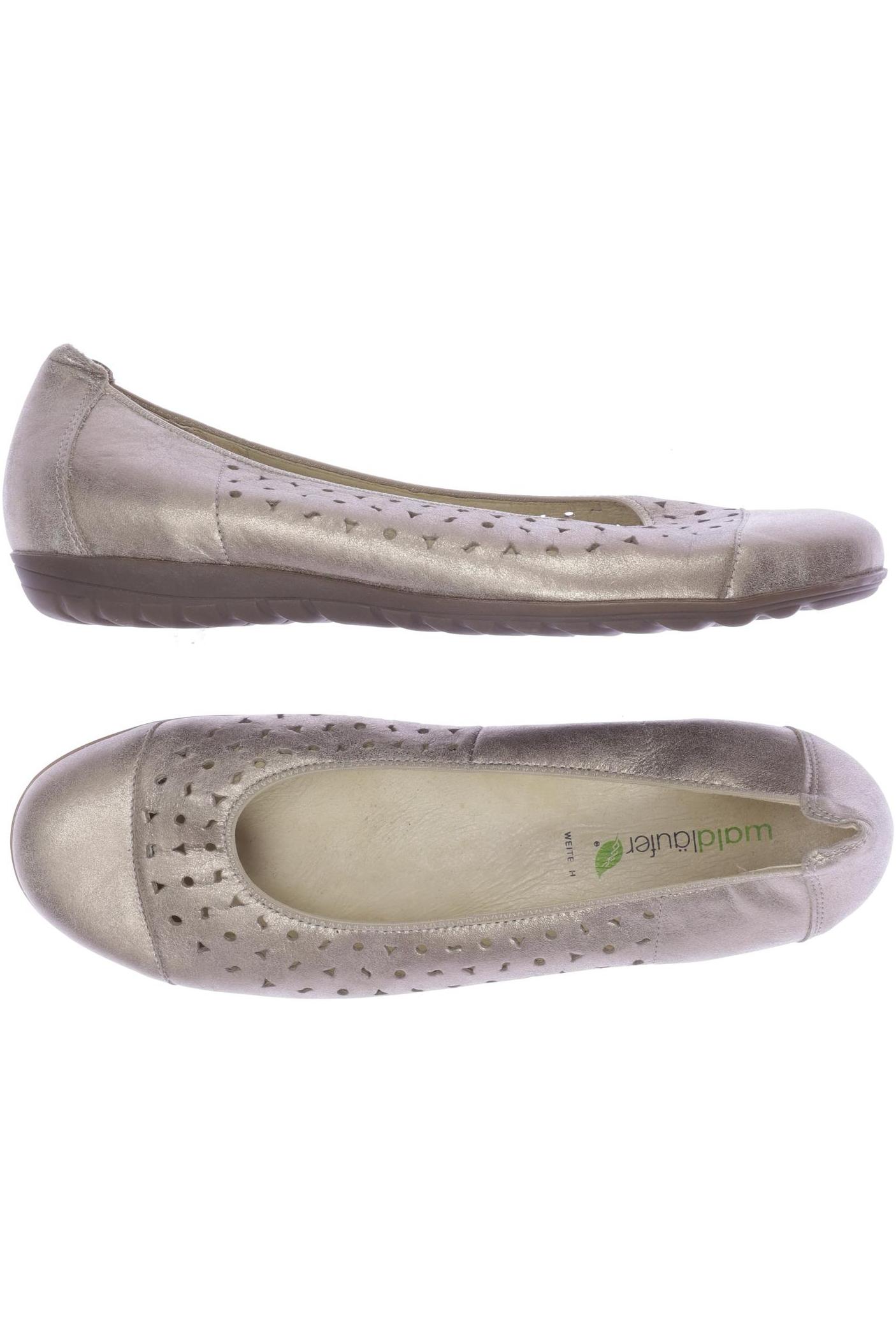 

waldläufer Damen Ballerinas, gold, Gr. 9