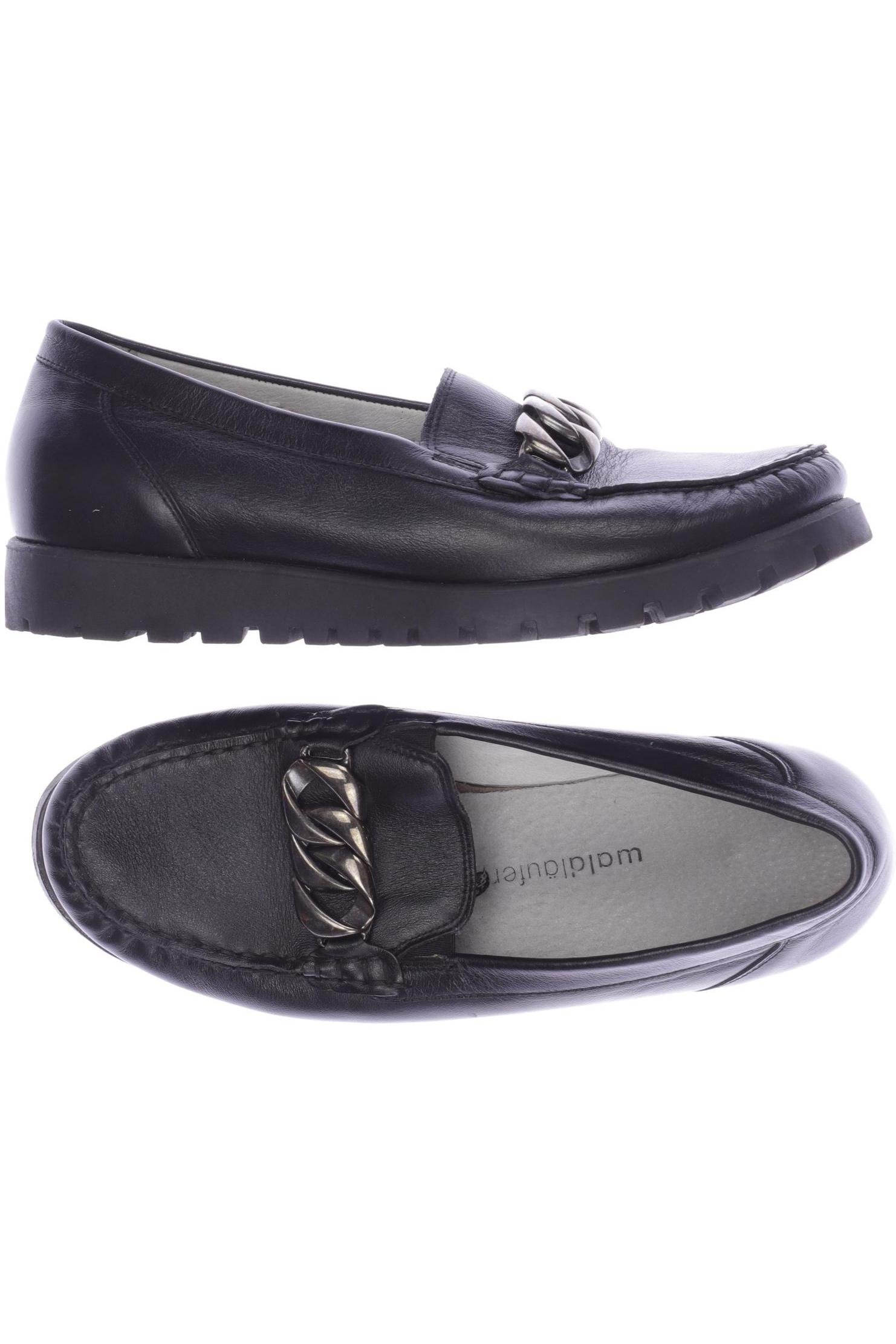 

waldläufer Damen Halbschuh, schwarz, Gr. 4.5