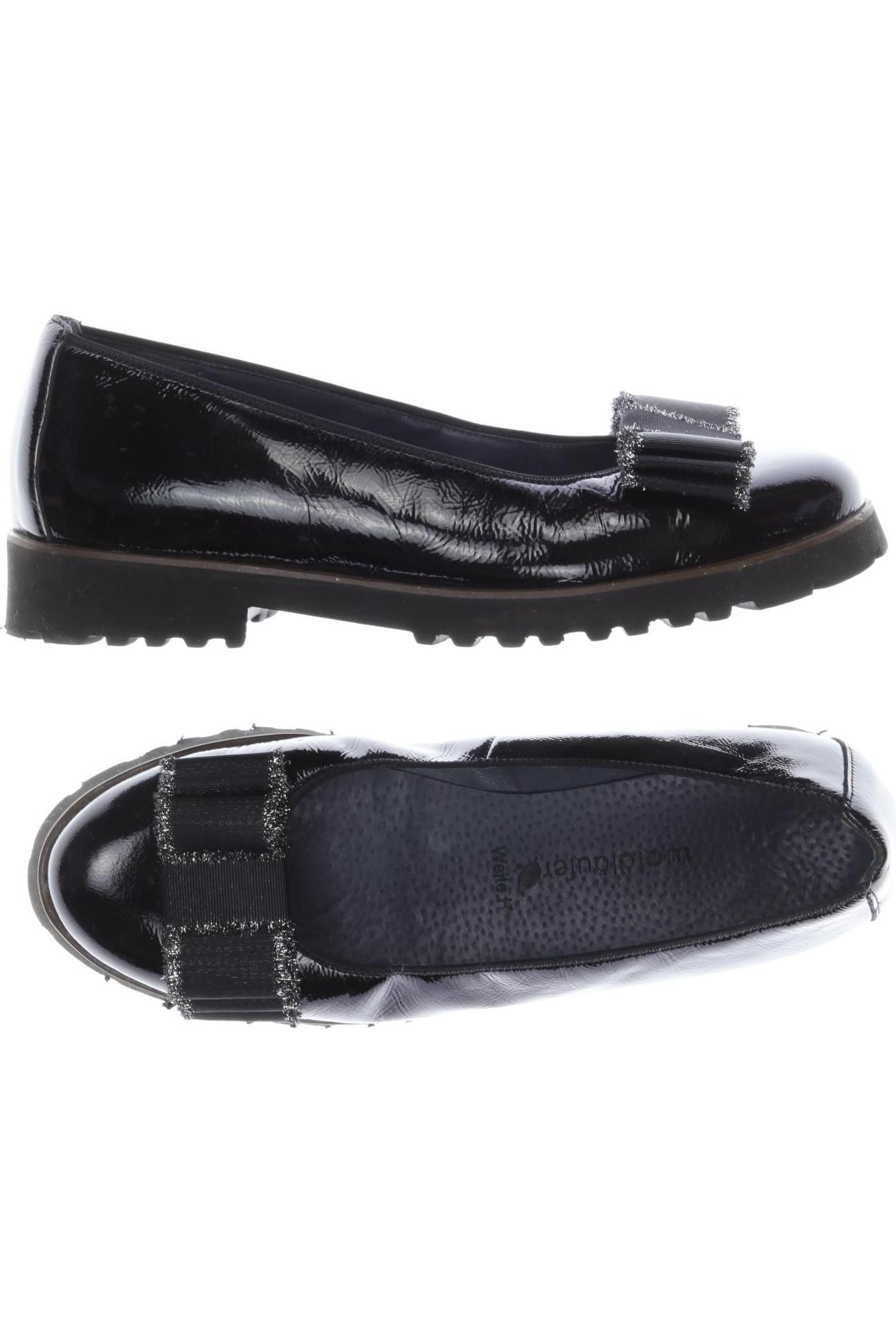 

waldläufer Damen Halbschuh, schwarz, Gr. 6