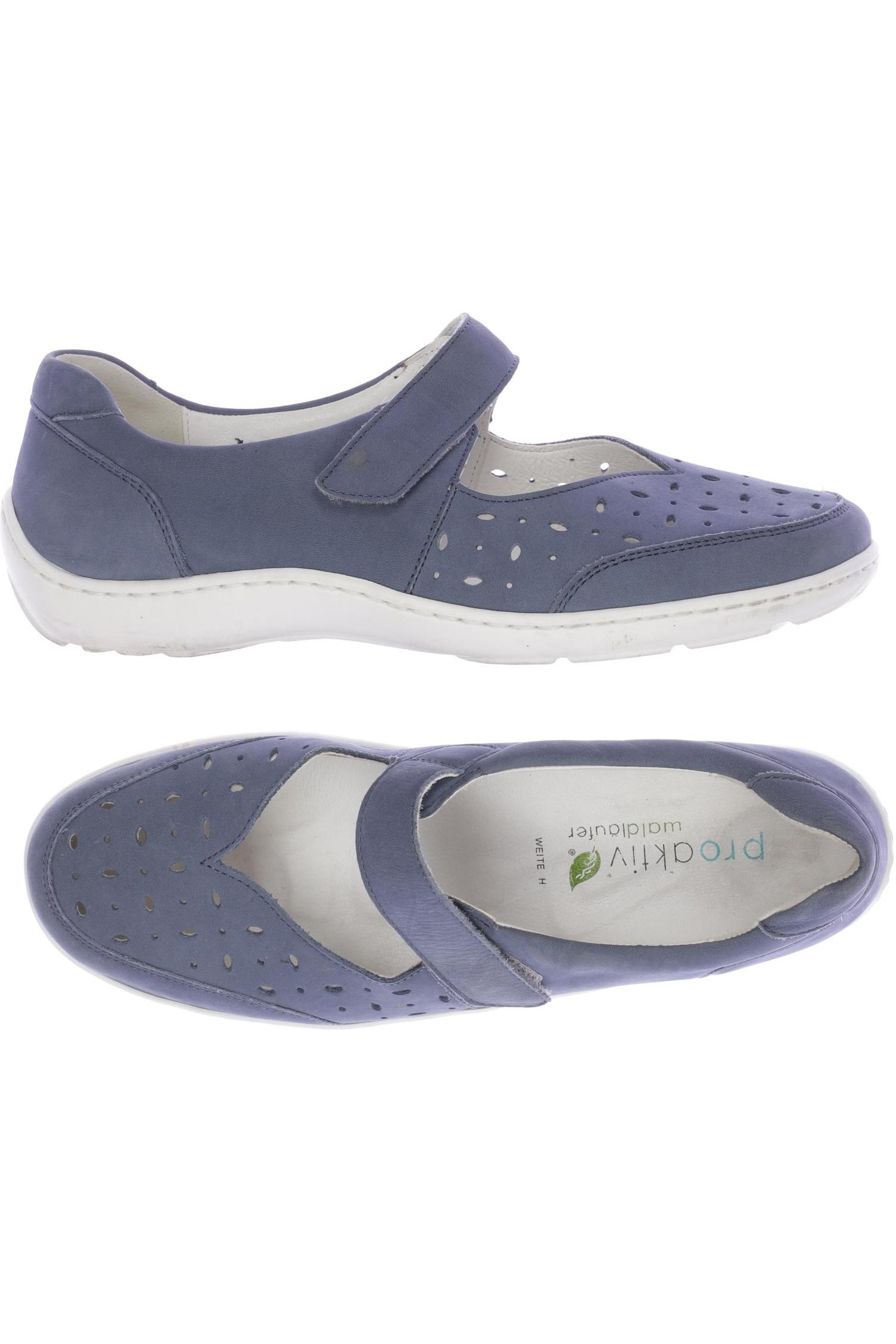 

waldläufer Damen Halbschuh, blau, Gr. 5.5