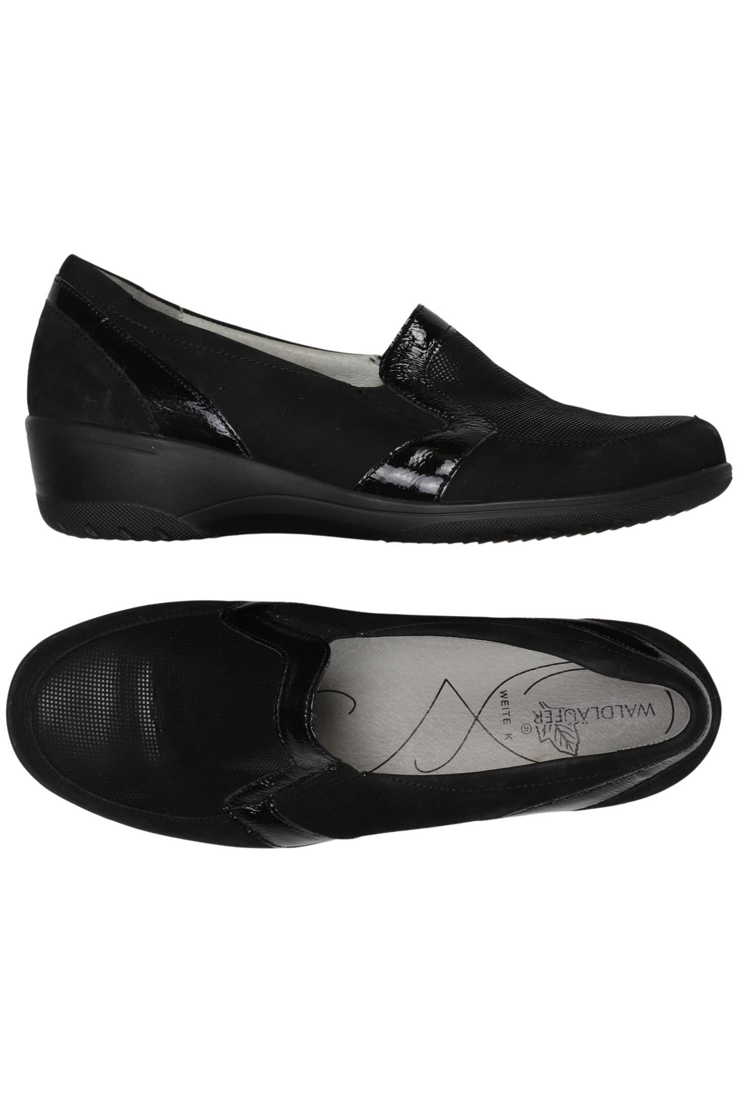 

waldläufer Damen Halbschuh, schwarz, Gr. 5.5