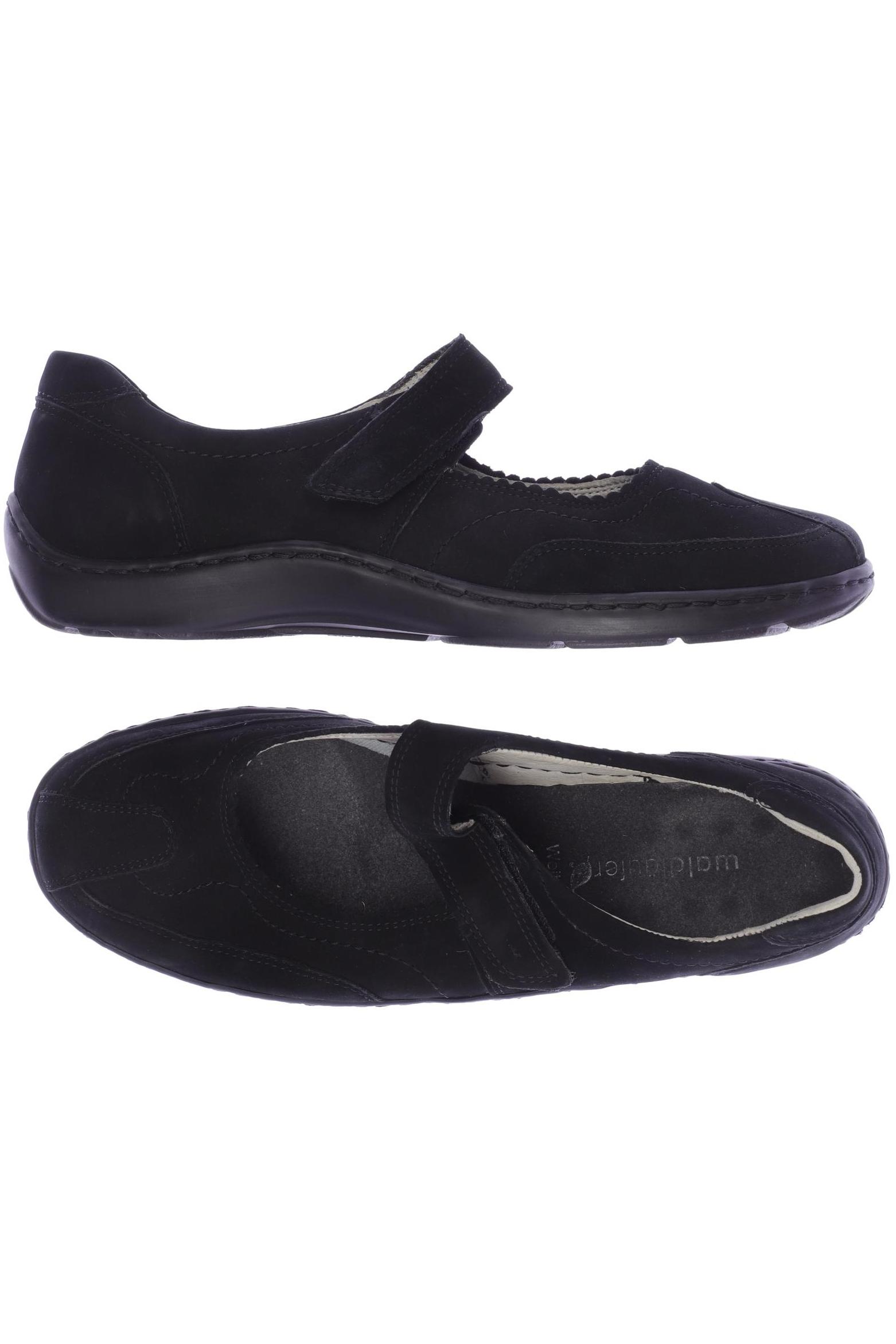 

waldläufer Damen Ballerinas, schwarz, Gr. 6