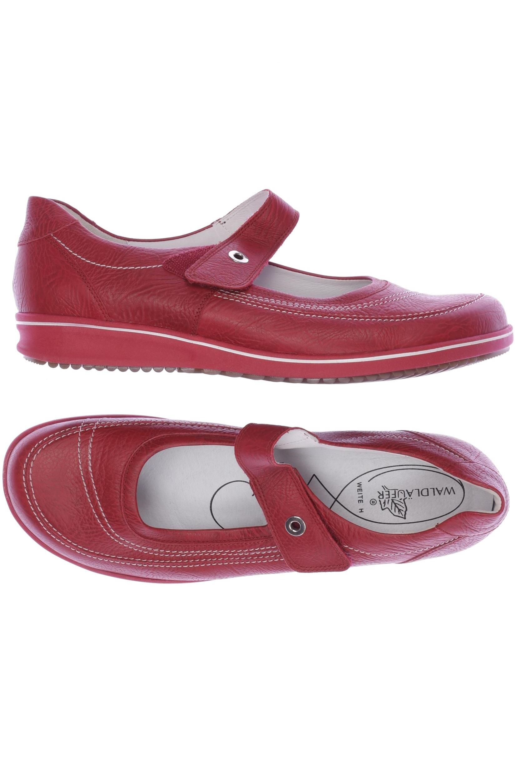

waldläufer Damen Ballerinas, rot, Gr. 8
