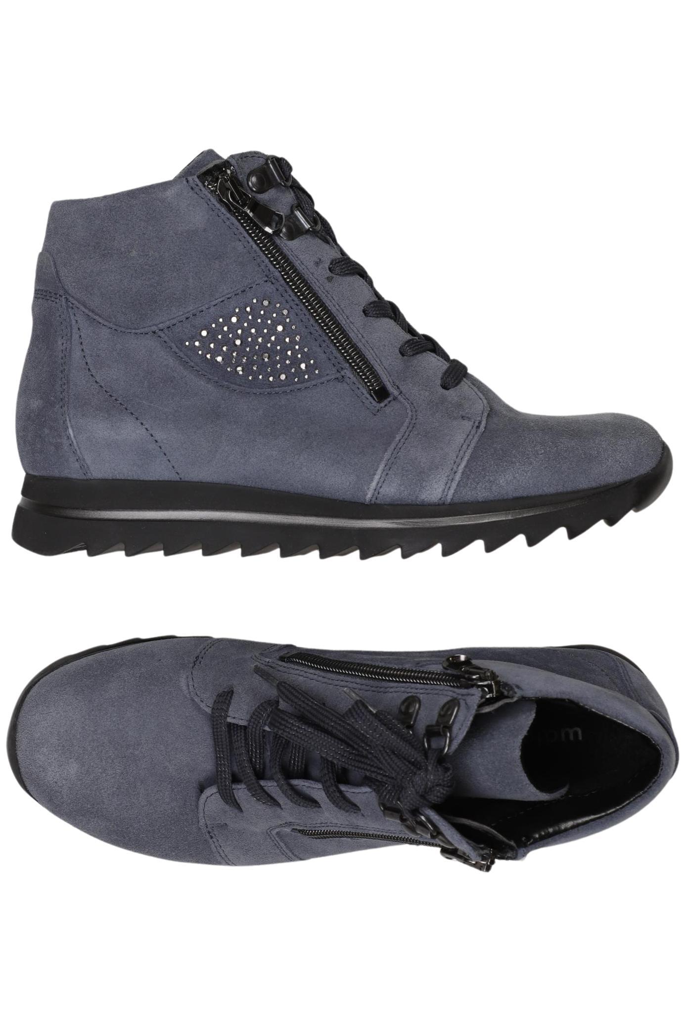 

waldläufer Damen Stiefelette, blau, Gr. 3.5