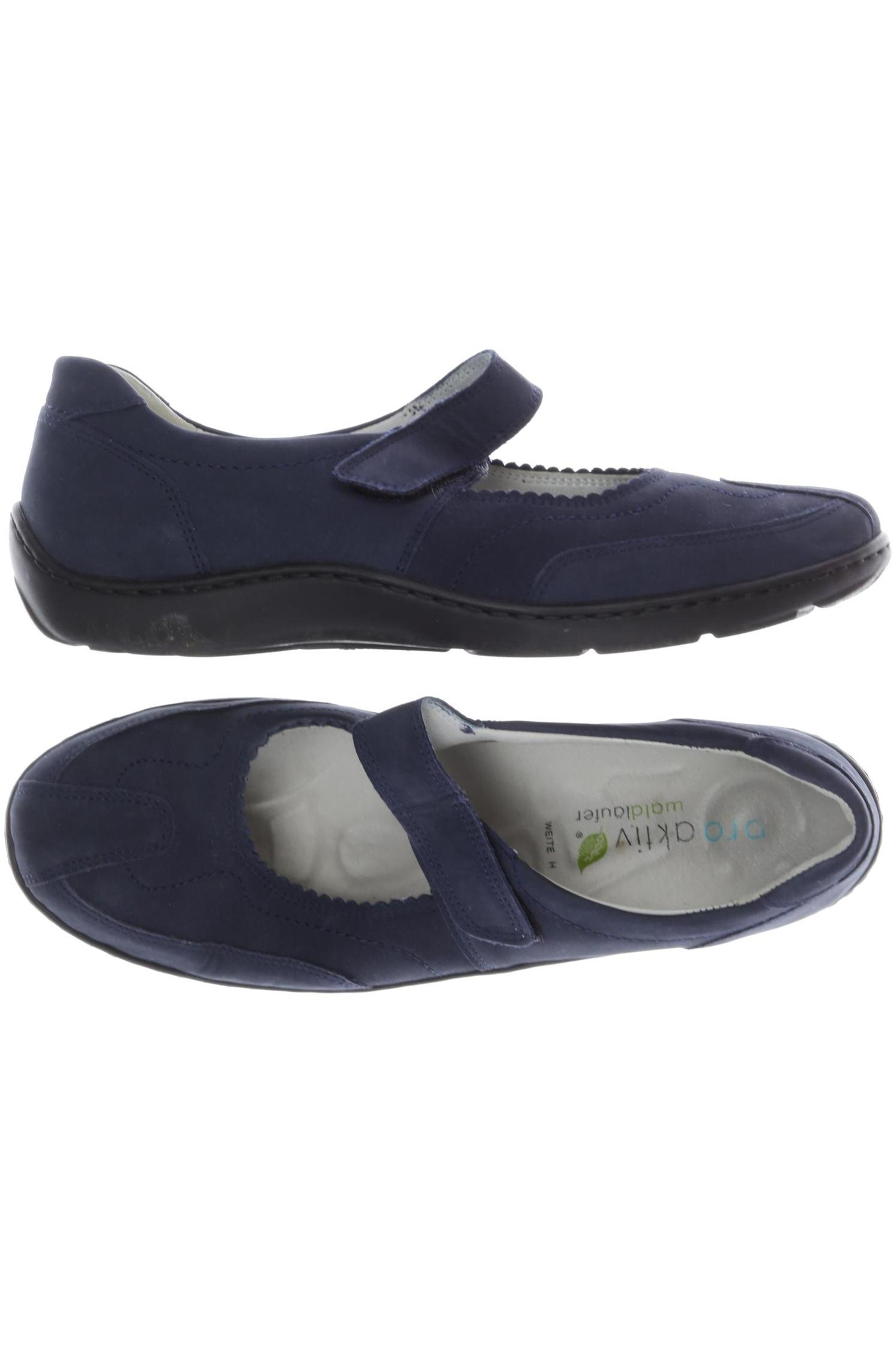

waldläufer Damen Ballerinas, marineblau, Gr. 7.5
